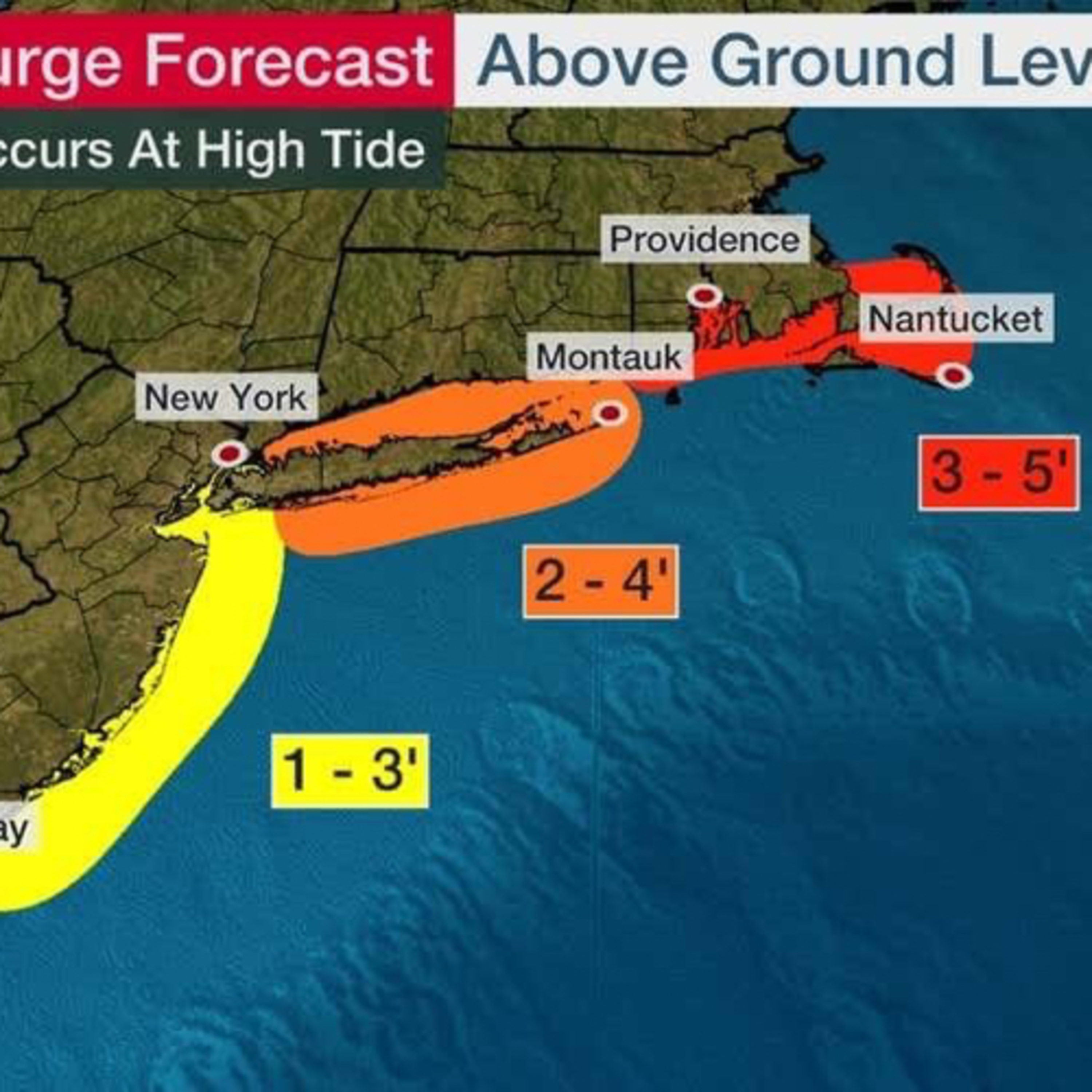 Henri takes aim at Long Island