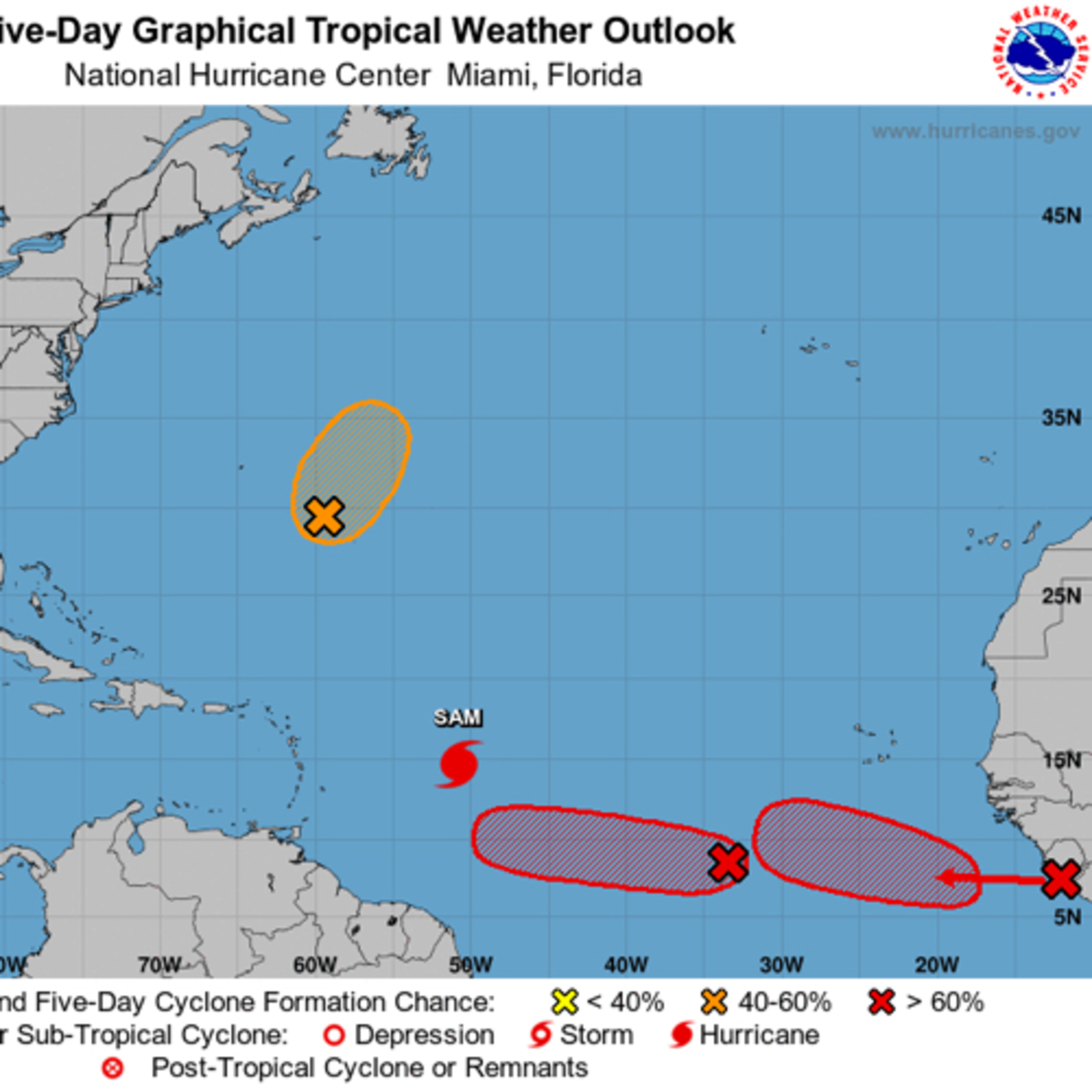 Fall in the northeast, summer in the tropics