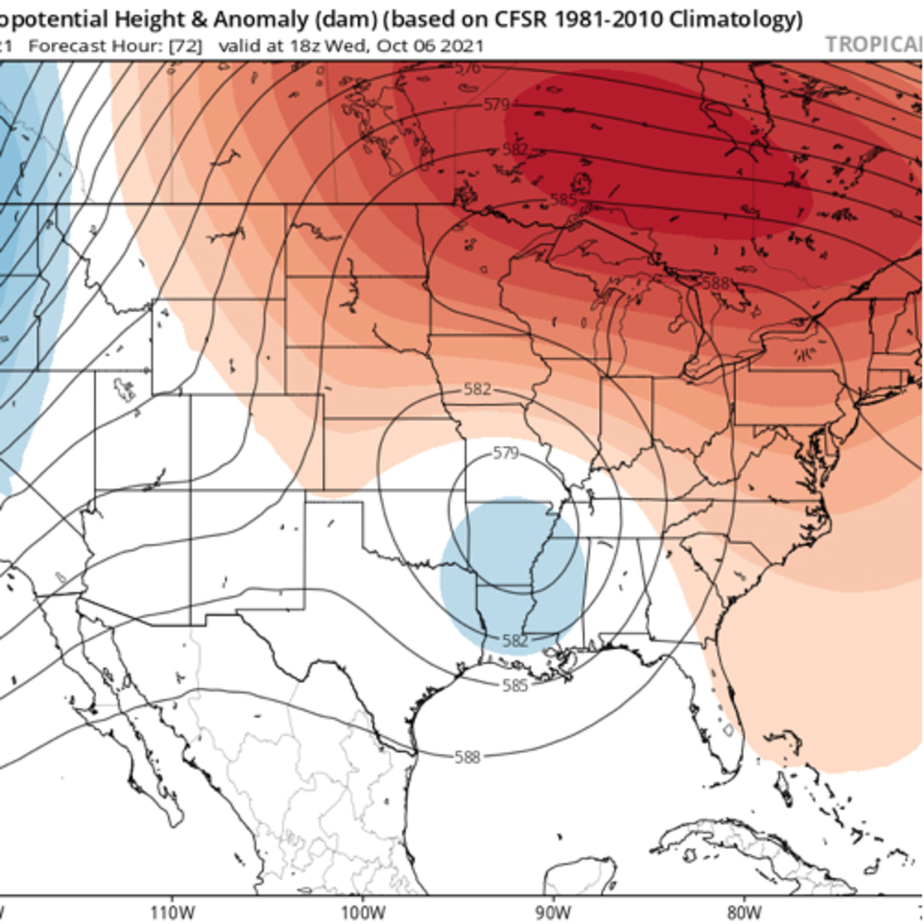 Temperatures and tropics remain above average