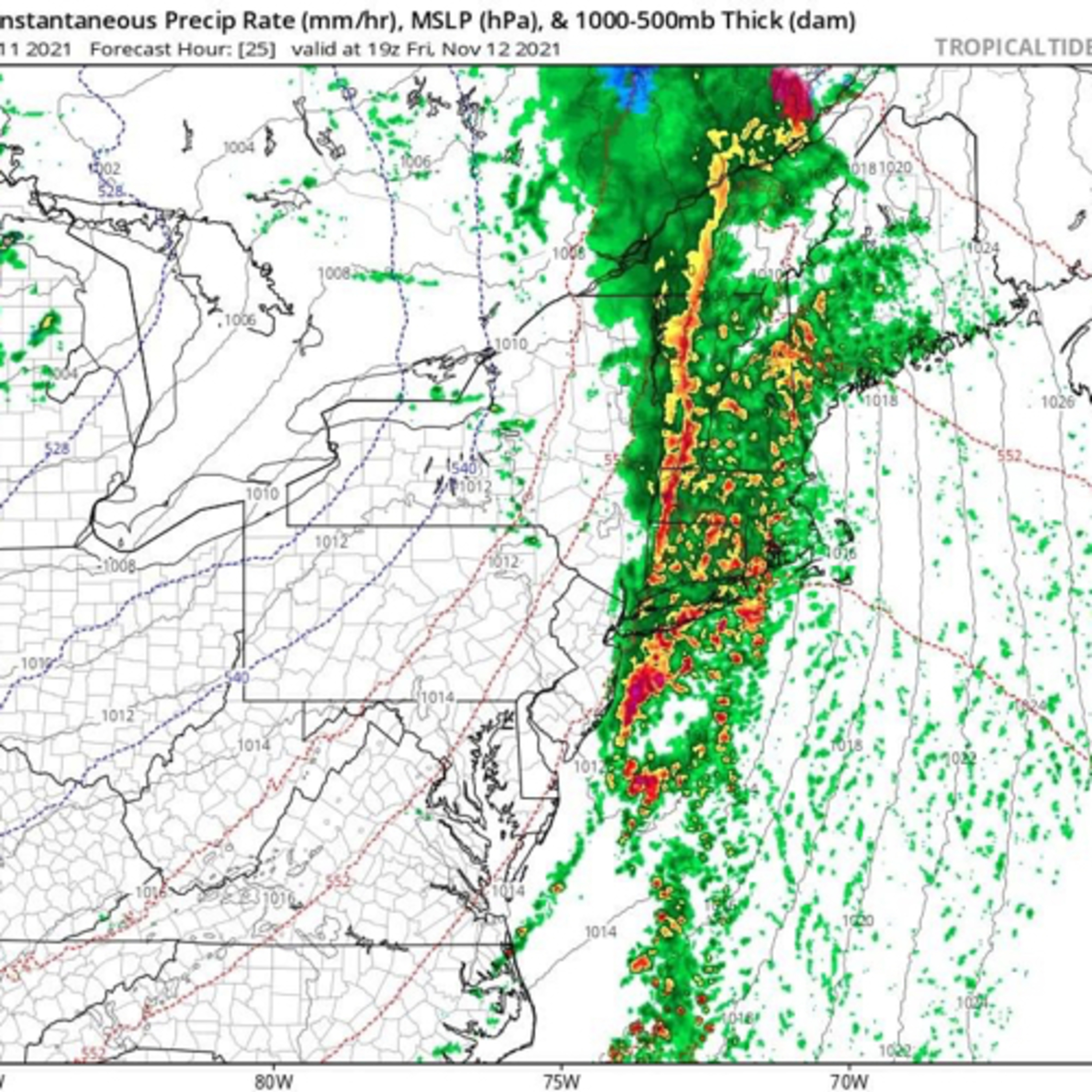 A big storm and a big chill