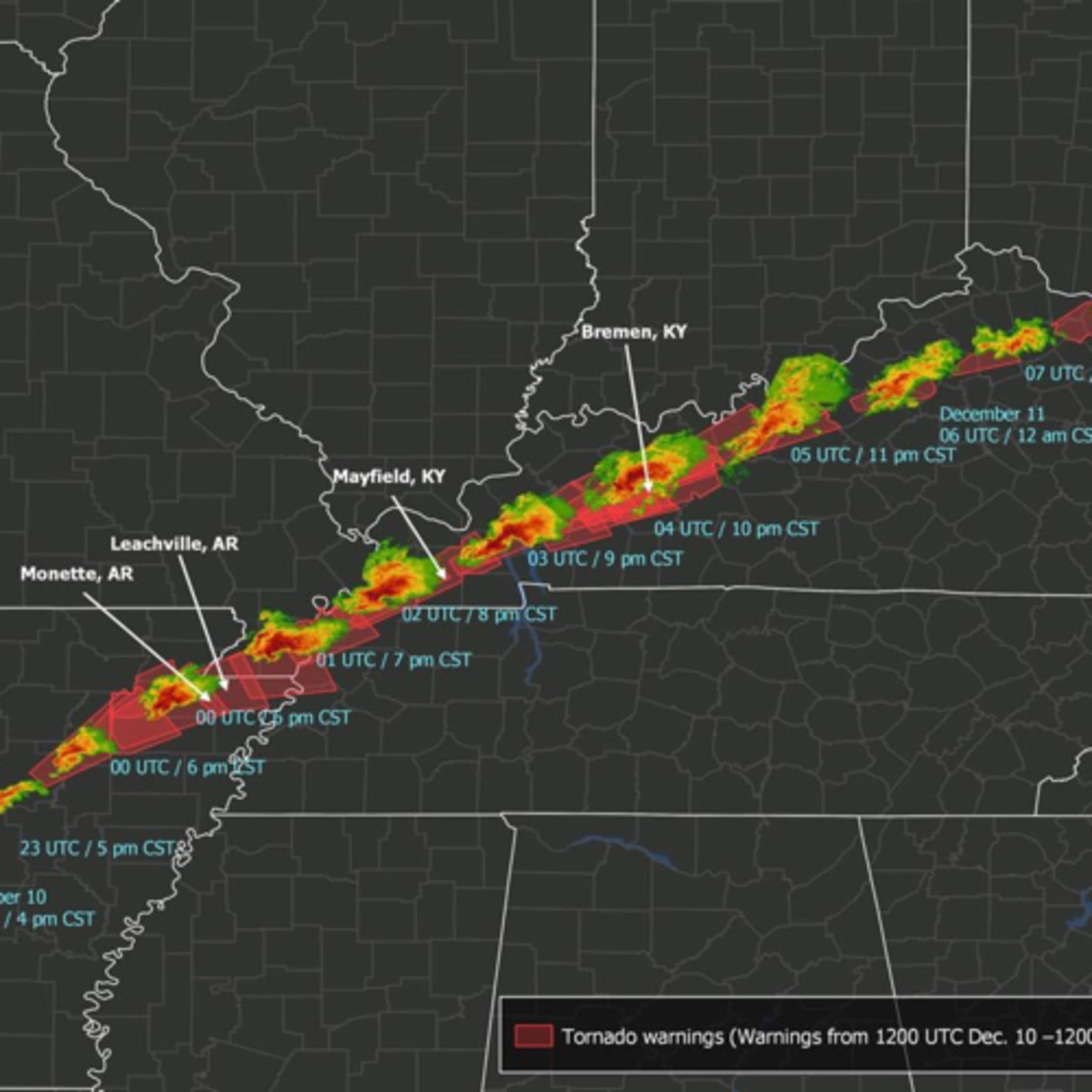 More record warmth and a look at the southeast tornado outbreak