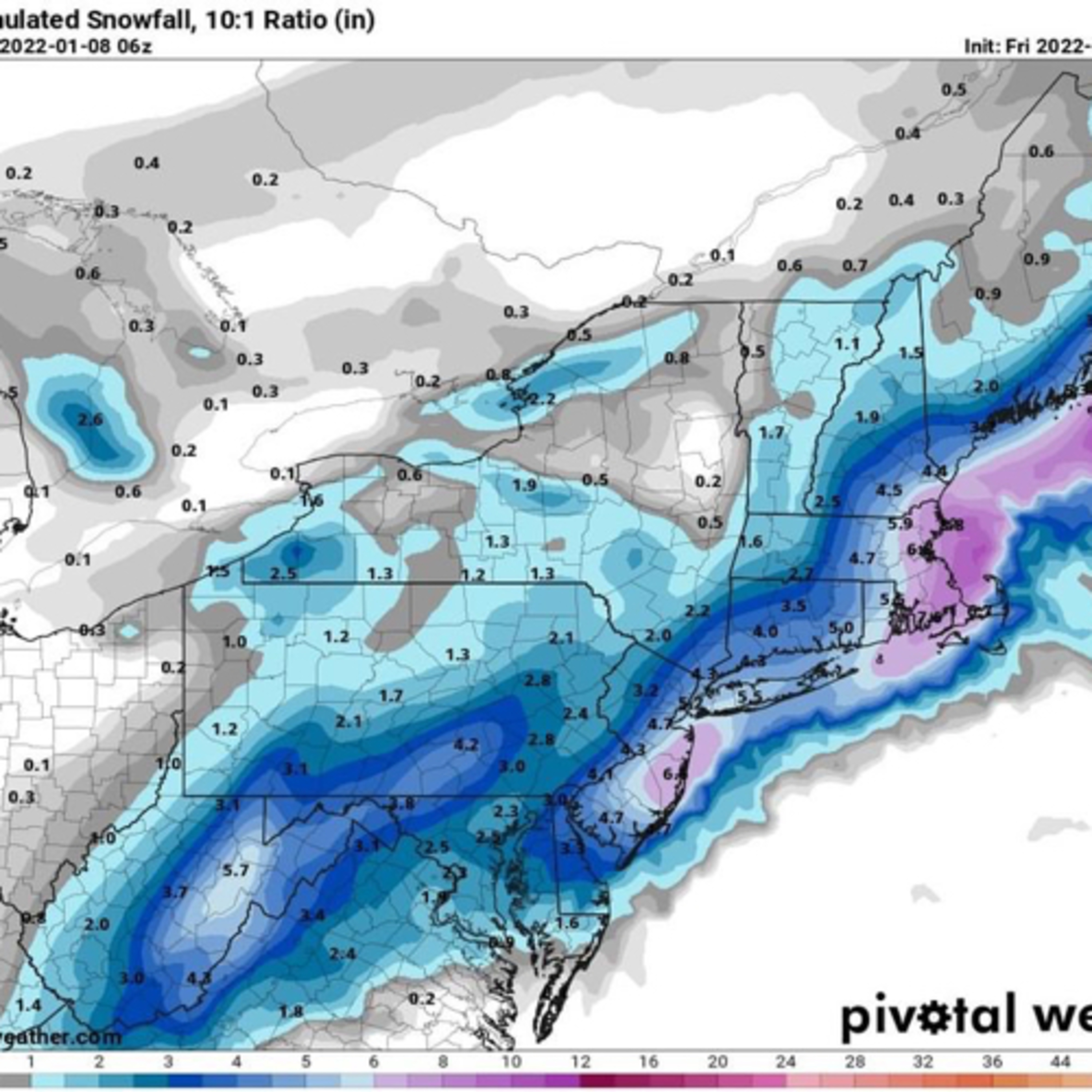 The snow storm is upon us!