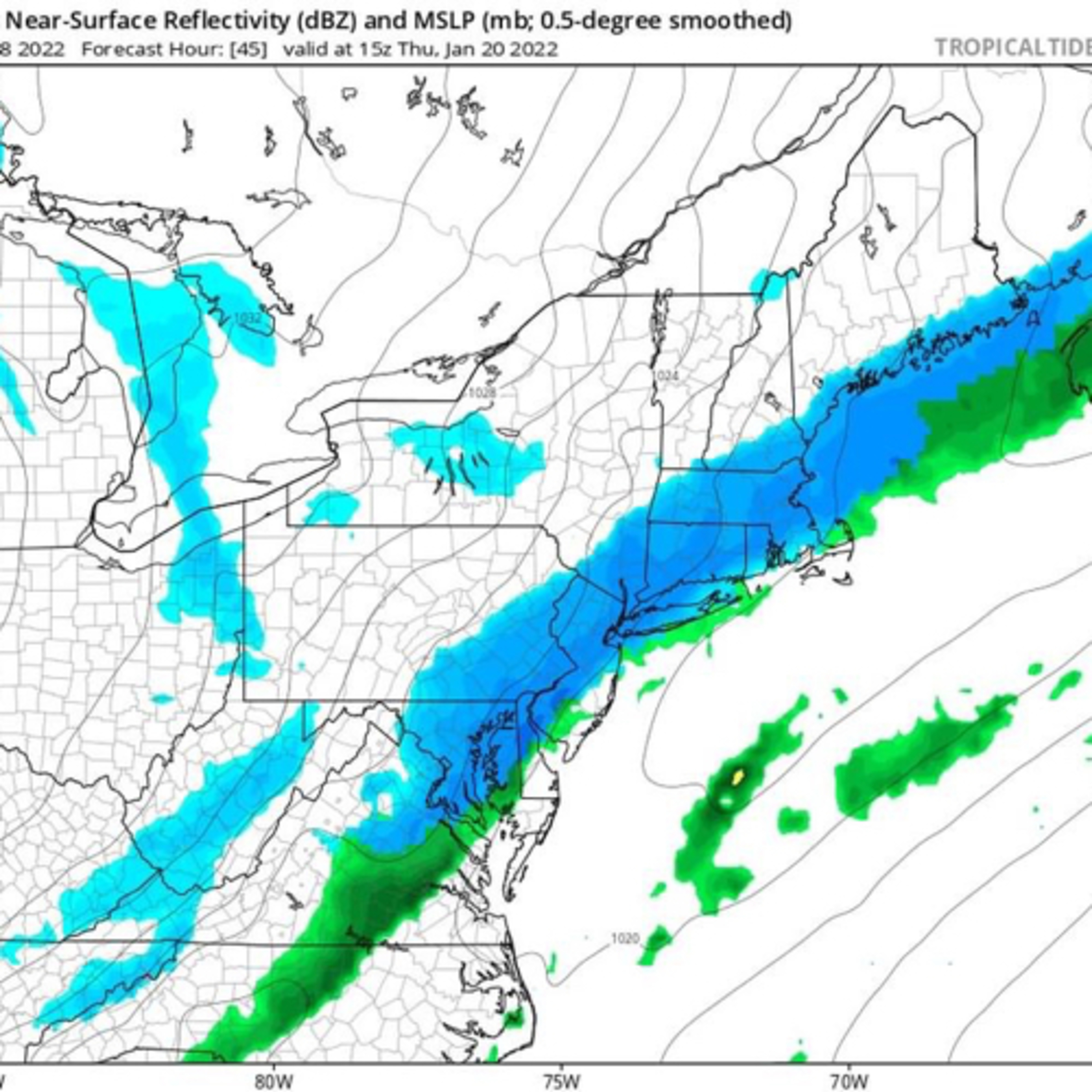 One snow a go, the other is a no