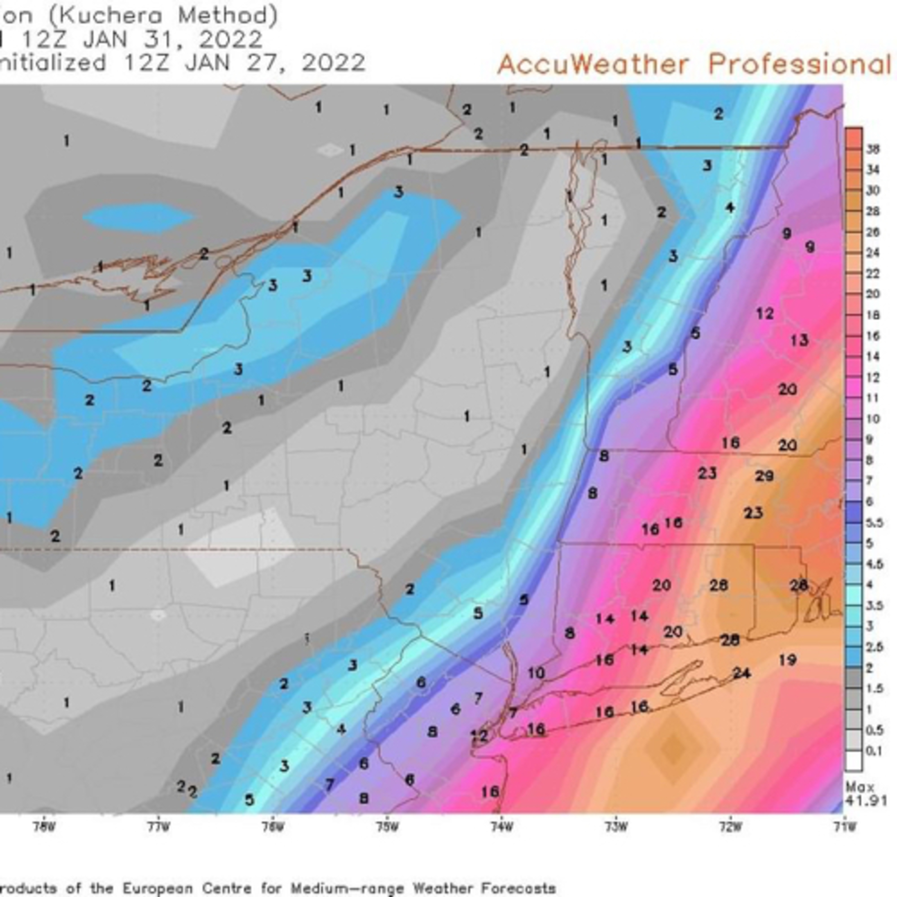 The three quarter blizzard of 2022