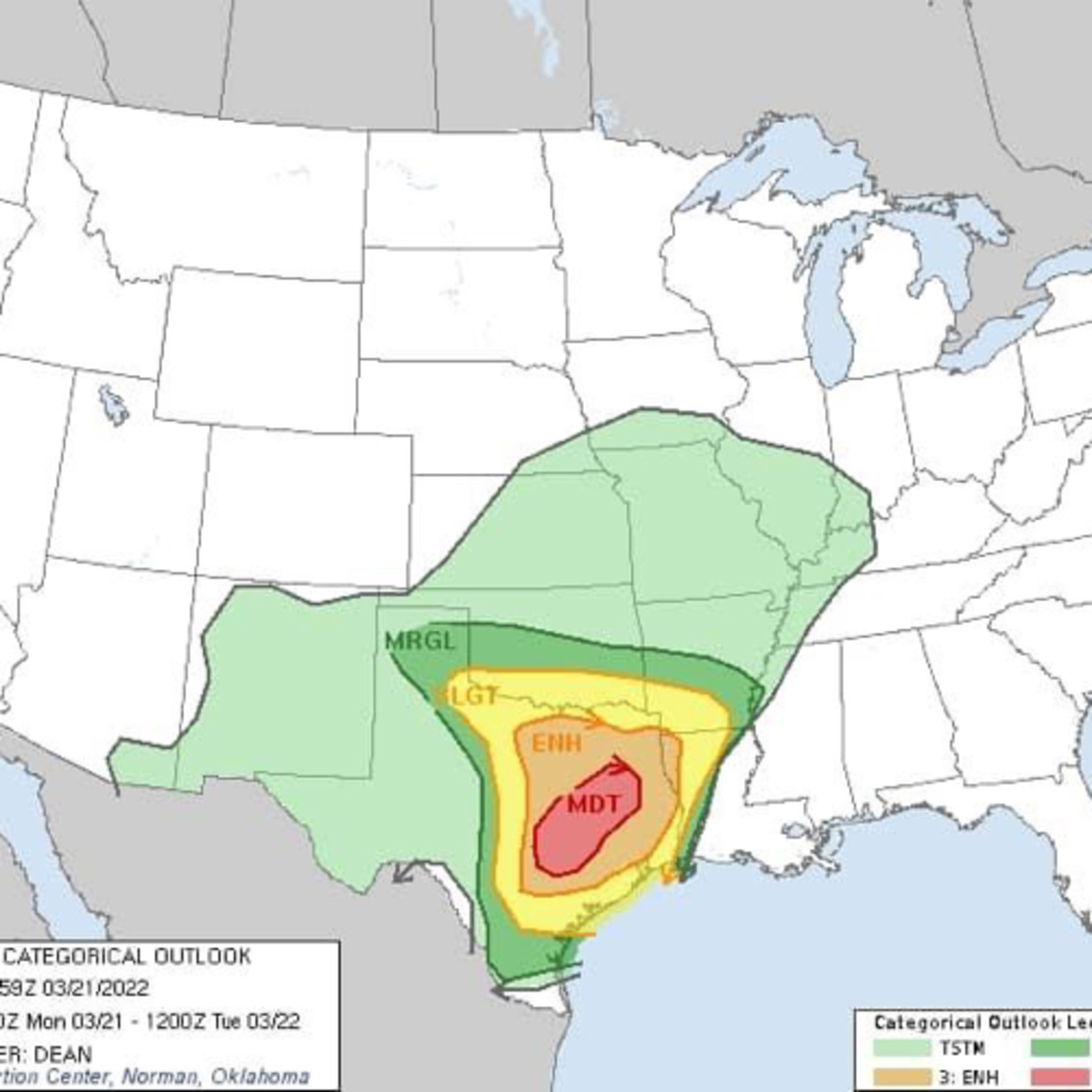 Big spring storm comes east