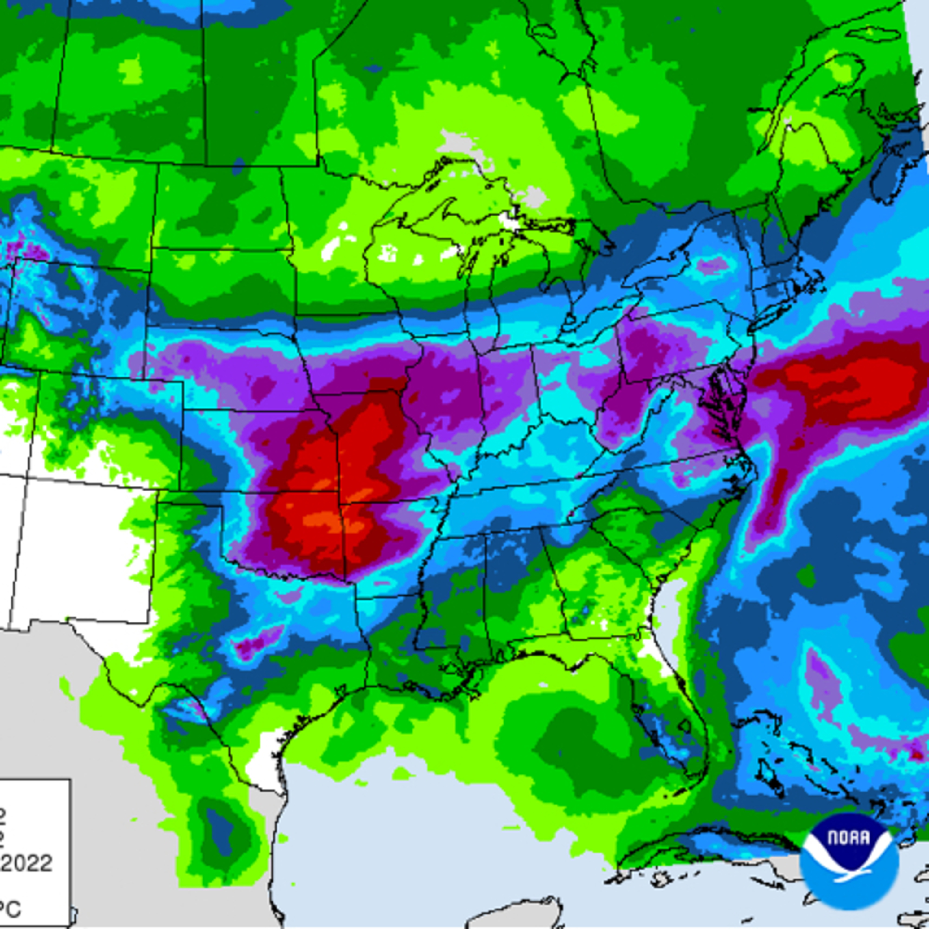 Parade of storms to create a wet and stormy week