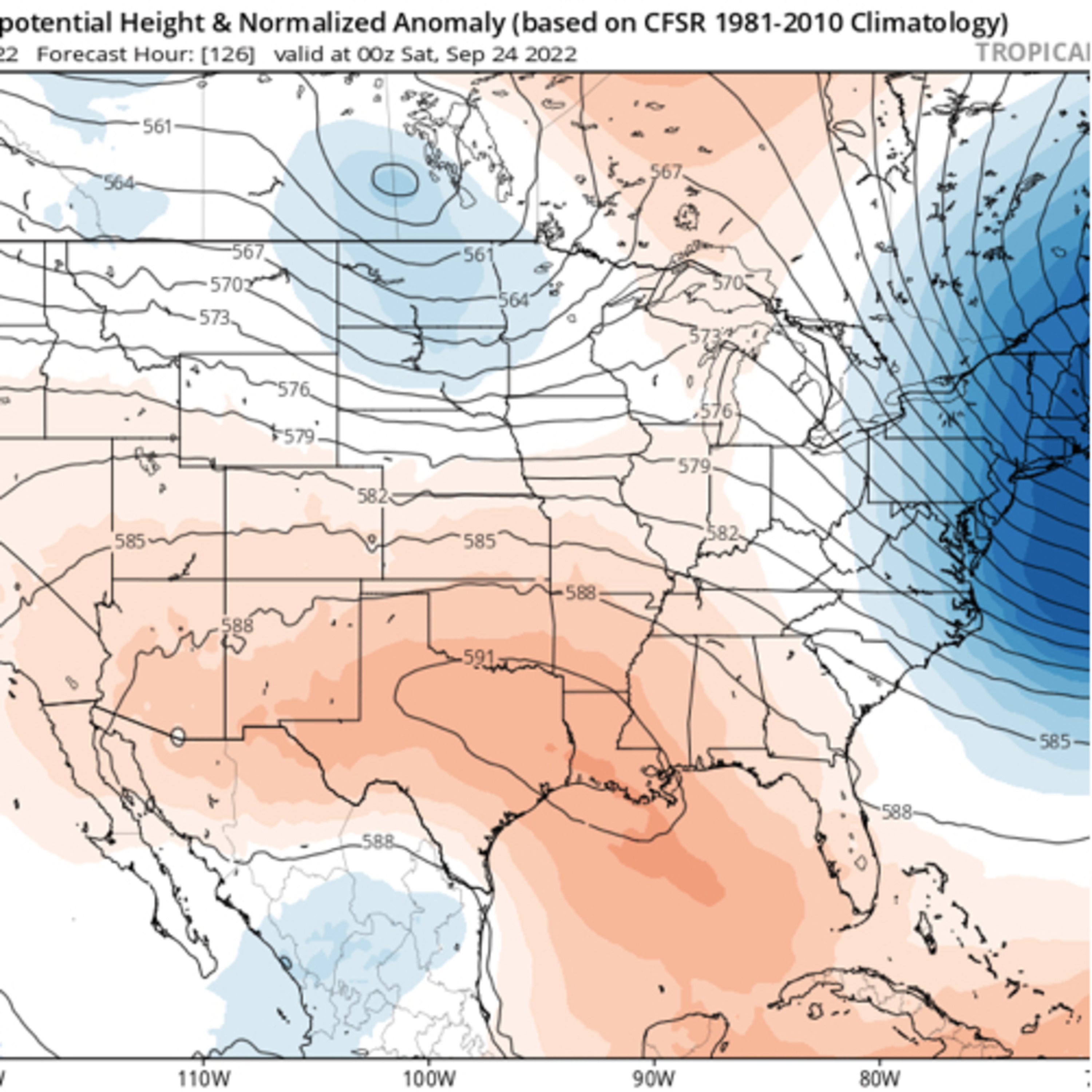 Major pattern change occurring