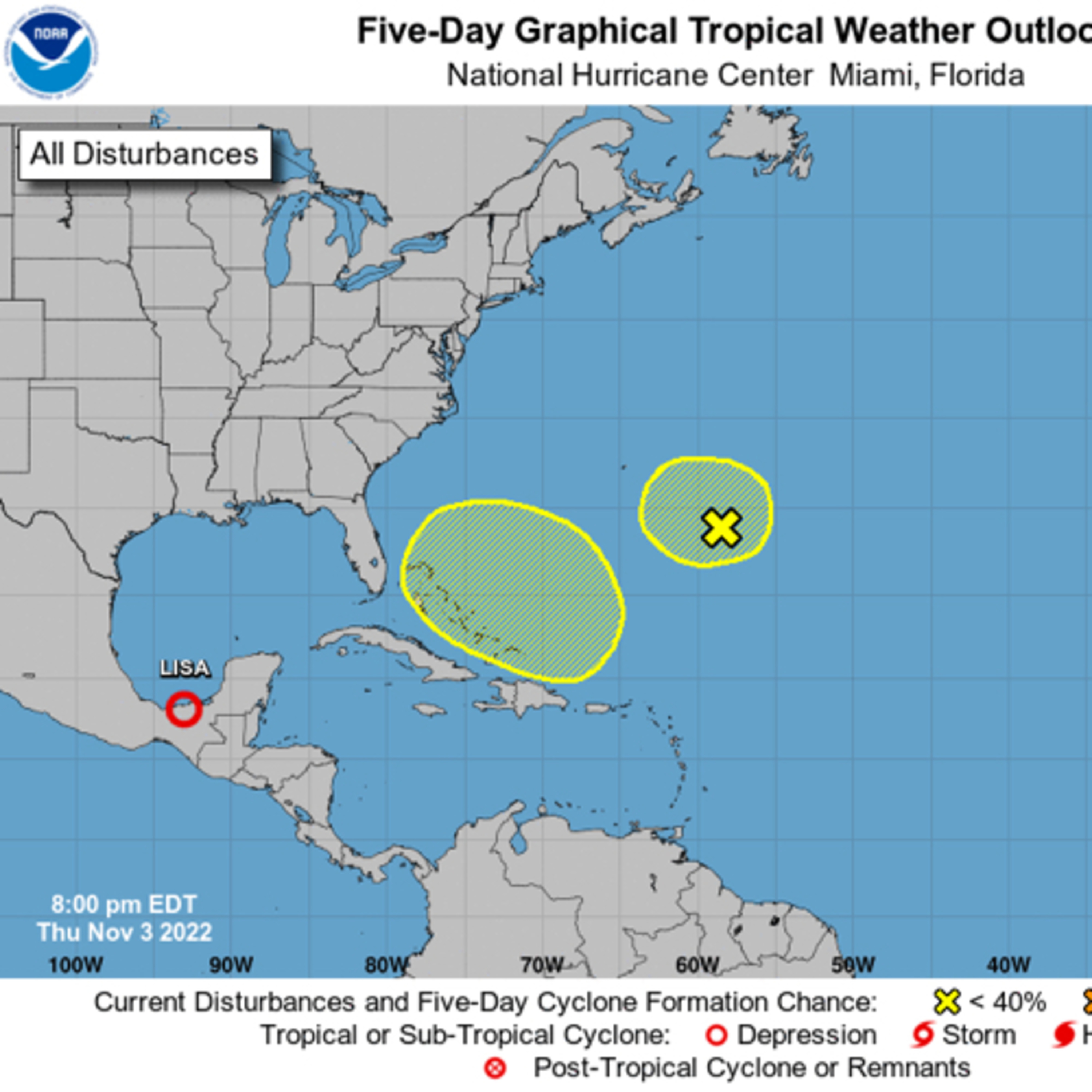 Active tropics sponsor northeast warmth