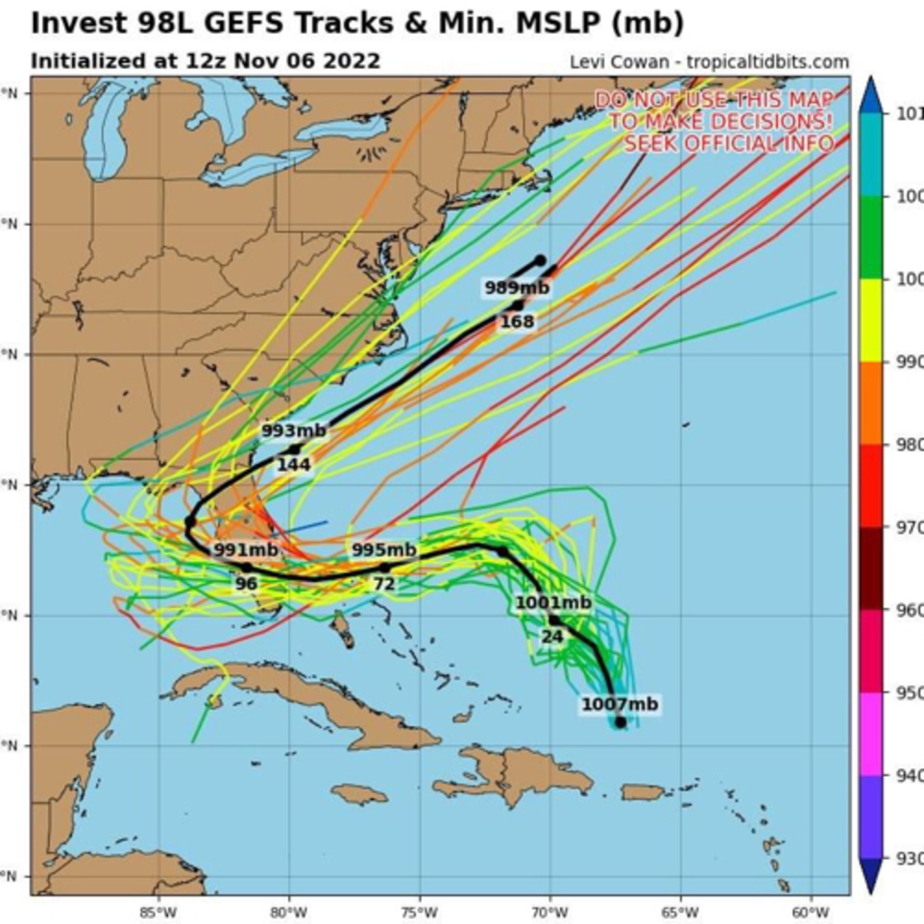 Cooler but more tropical