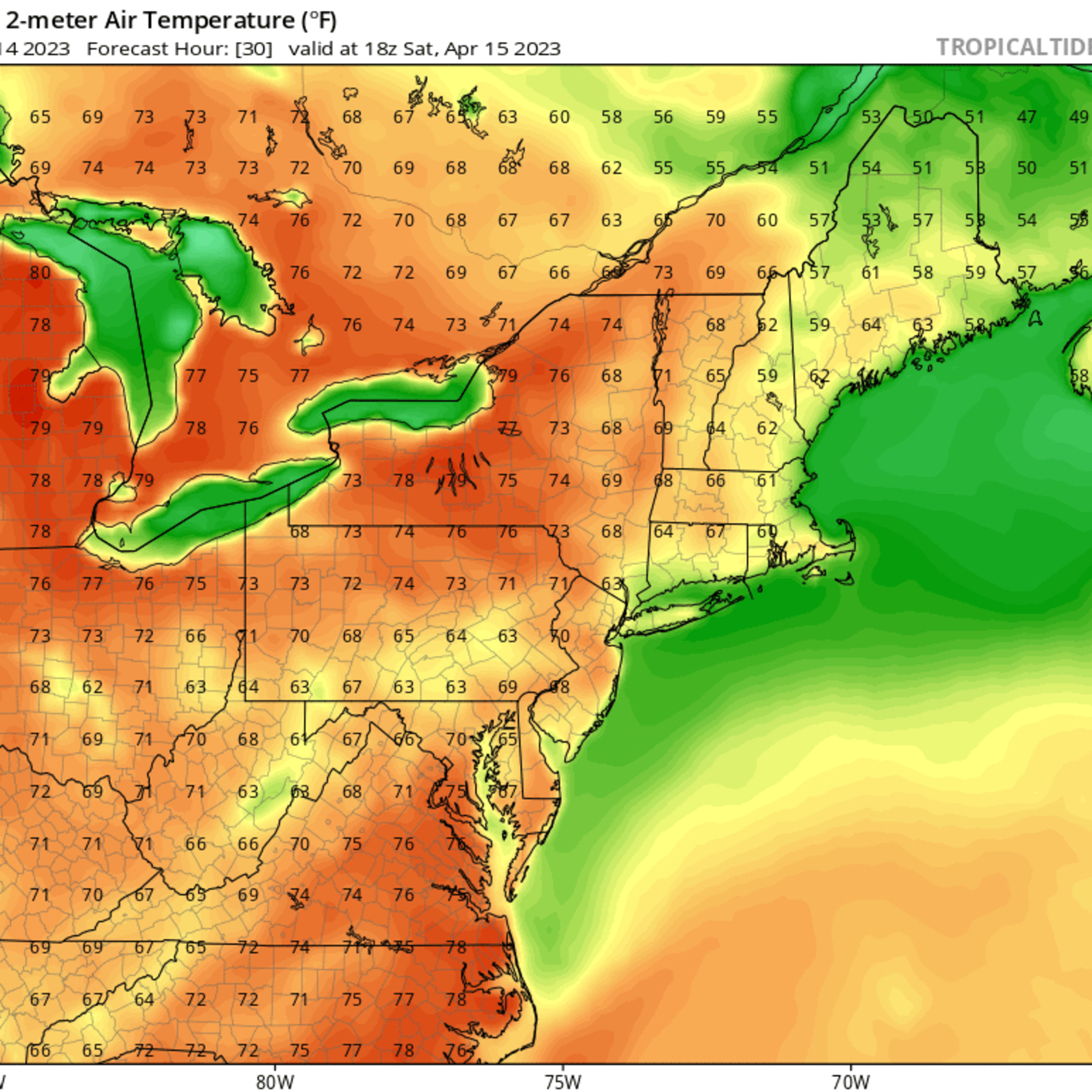 The heat breaks this weekend.