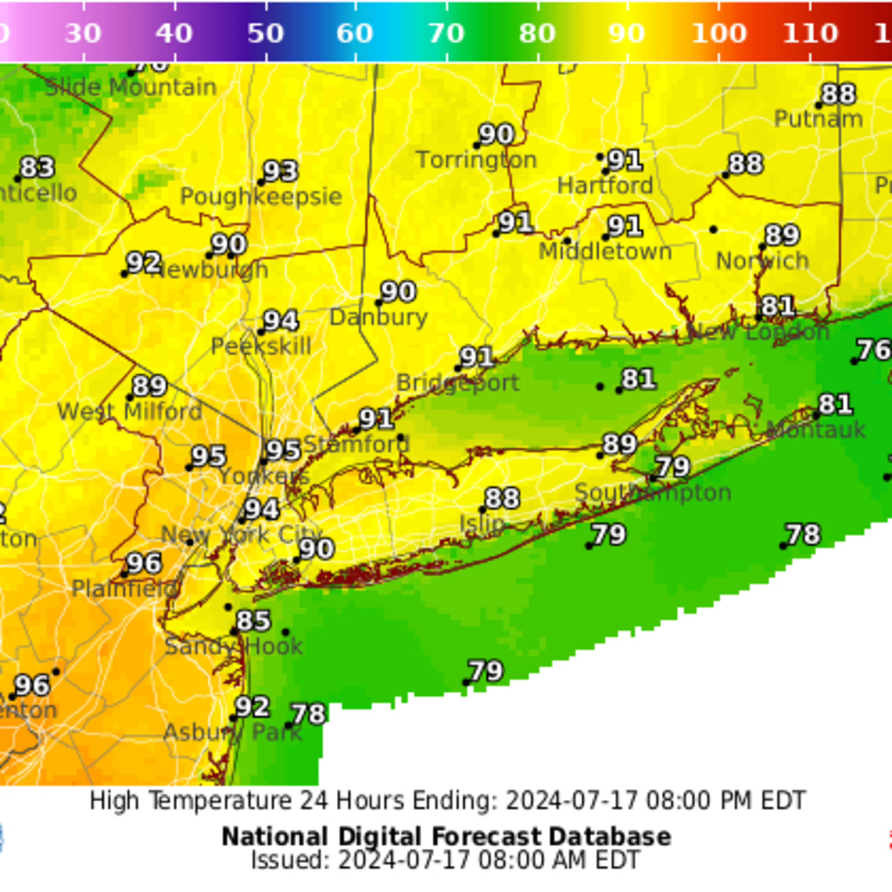 Heat and storms again