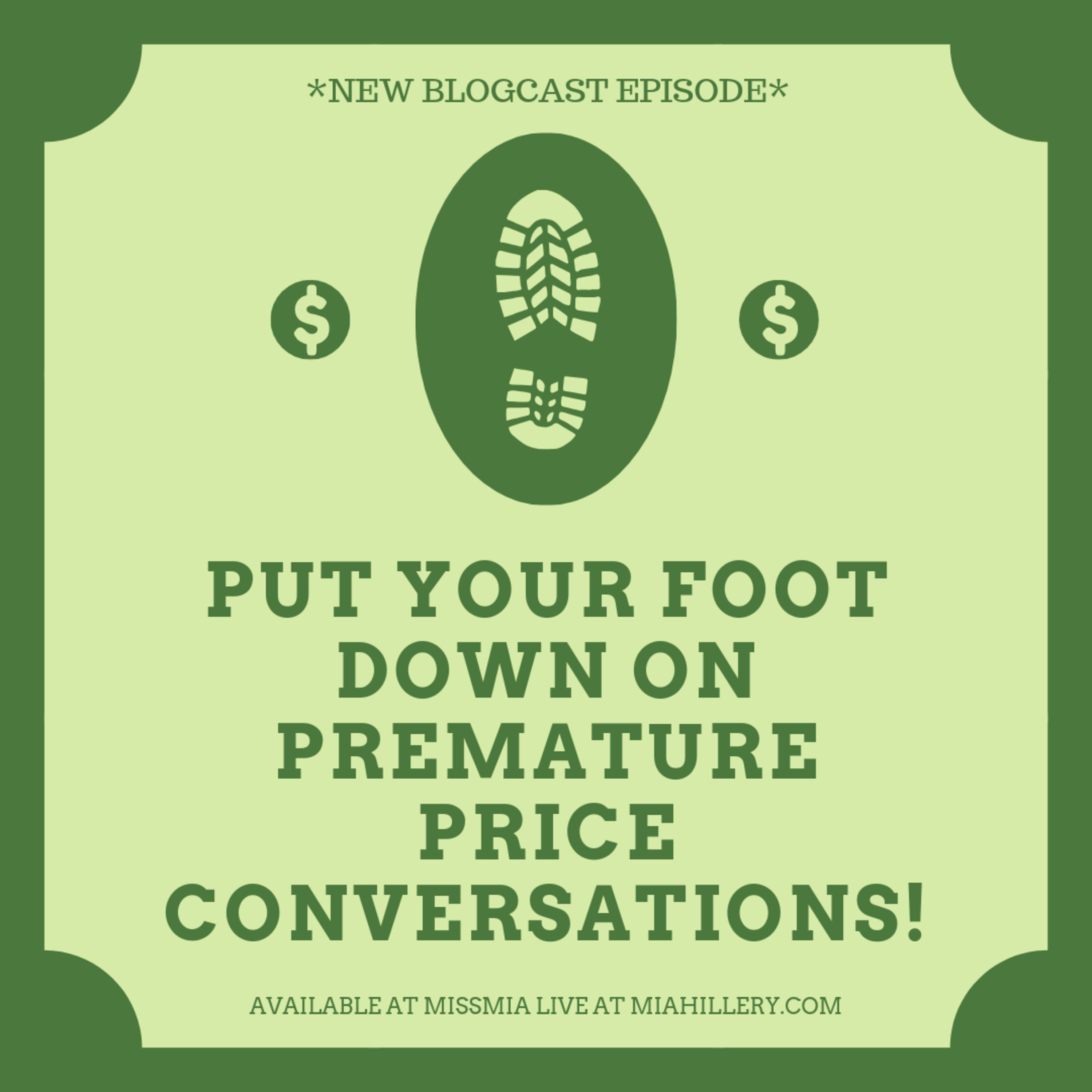 Premature Price Conversations episode artwork