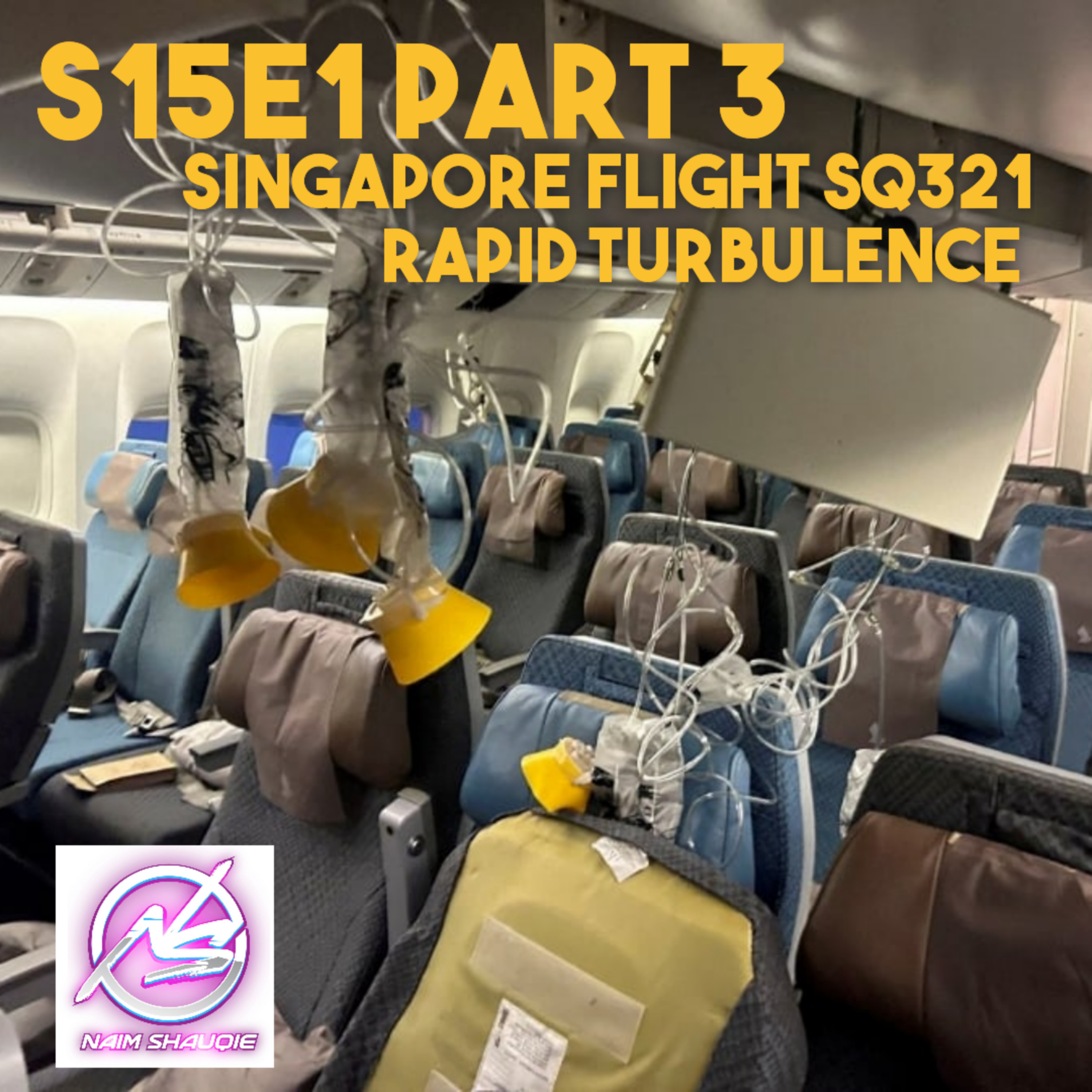 S15E1 Part 3 : Singapore Flight SQ321 rapid turbulence!  episode artwork
