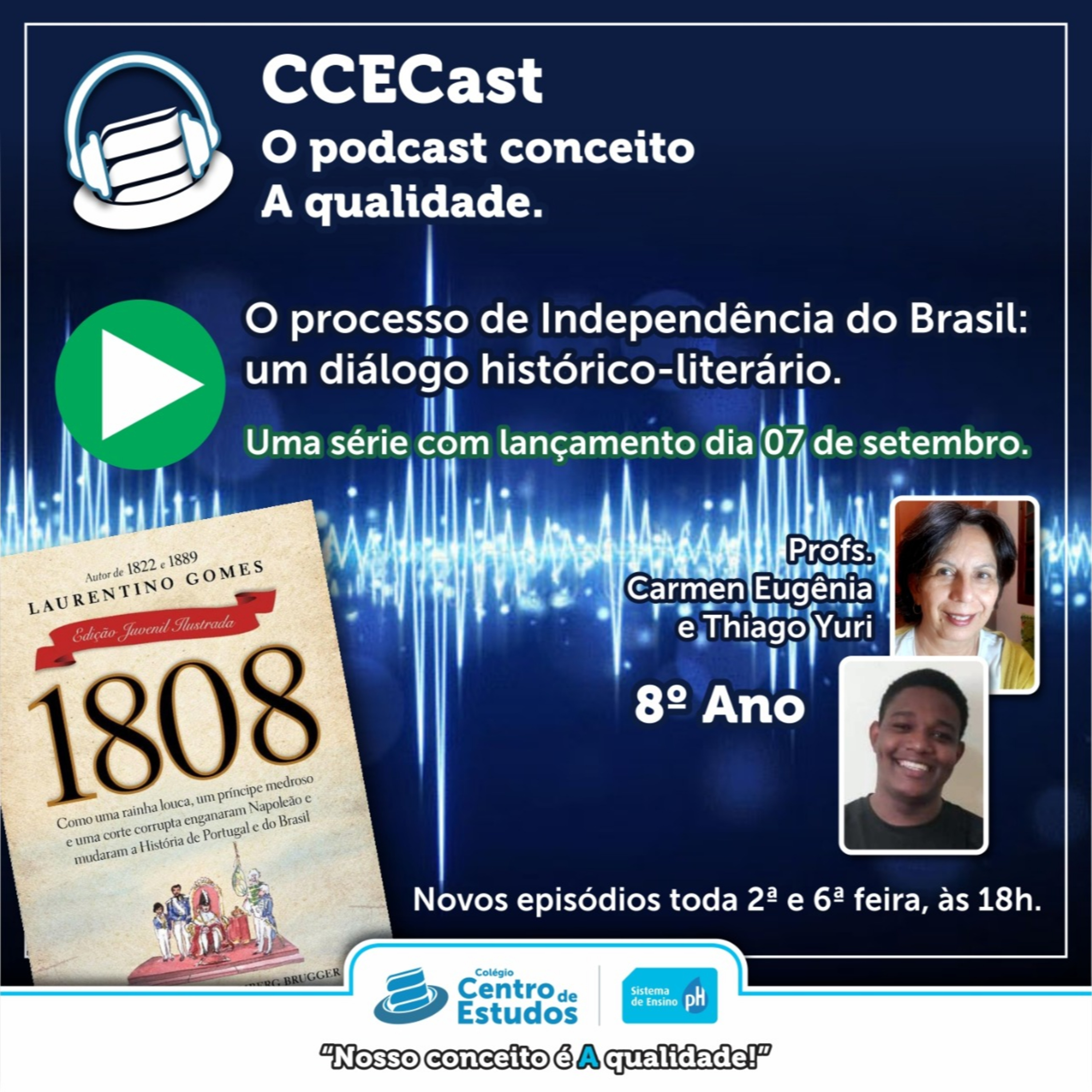 CCECast - o podcast conceito A qualidade