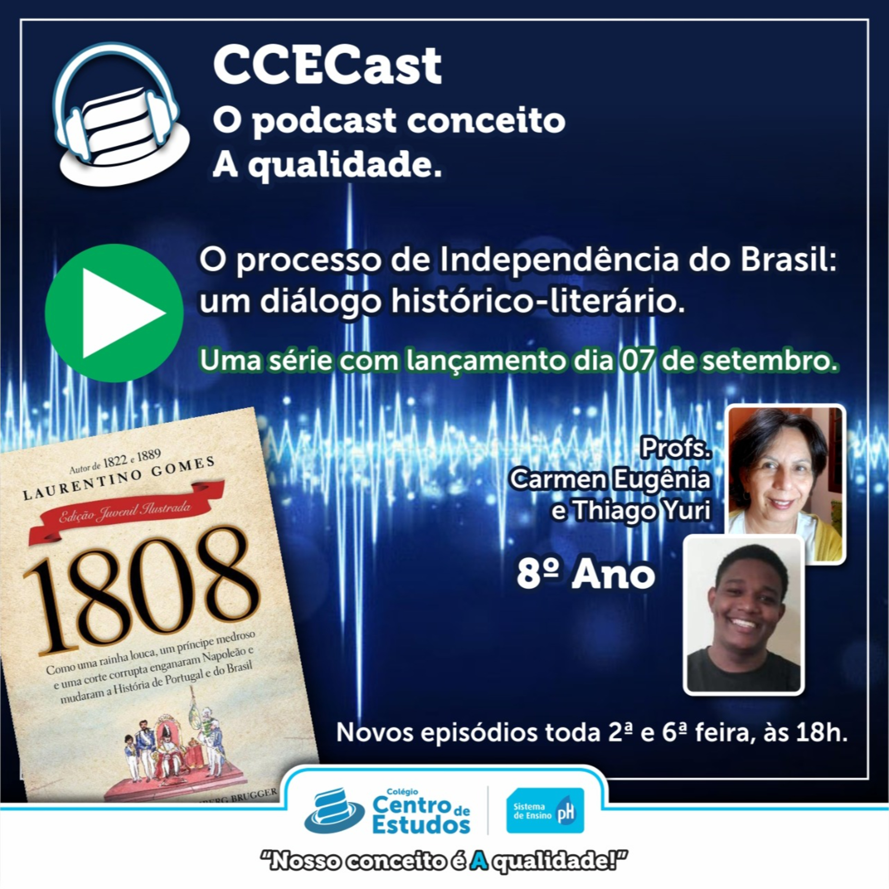 CCECast - o podcast conceito A qualidade