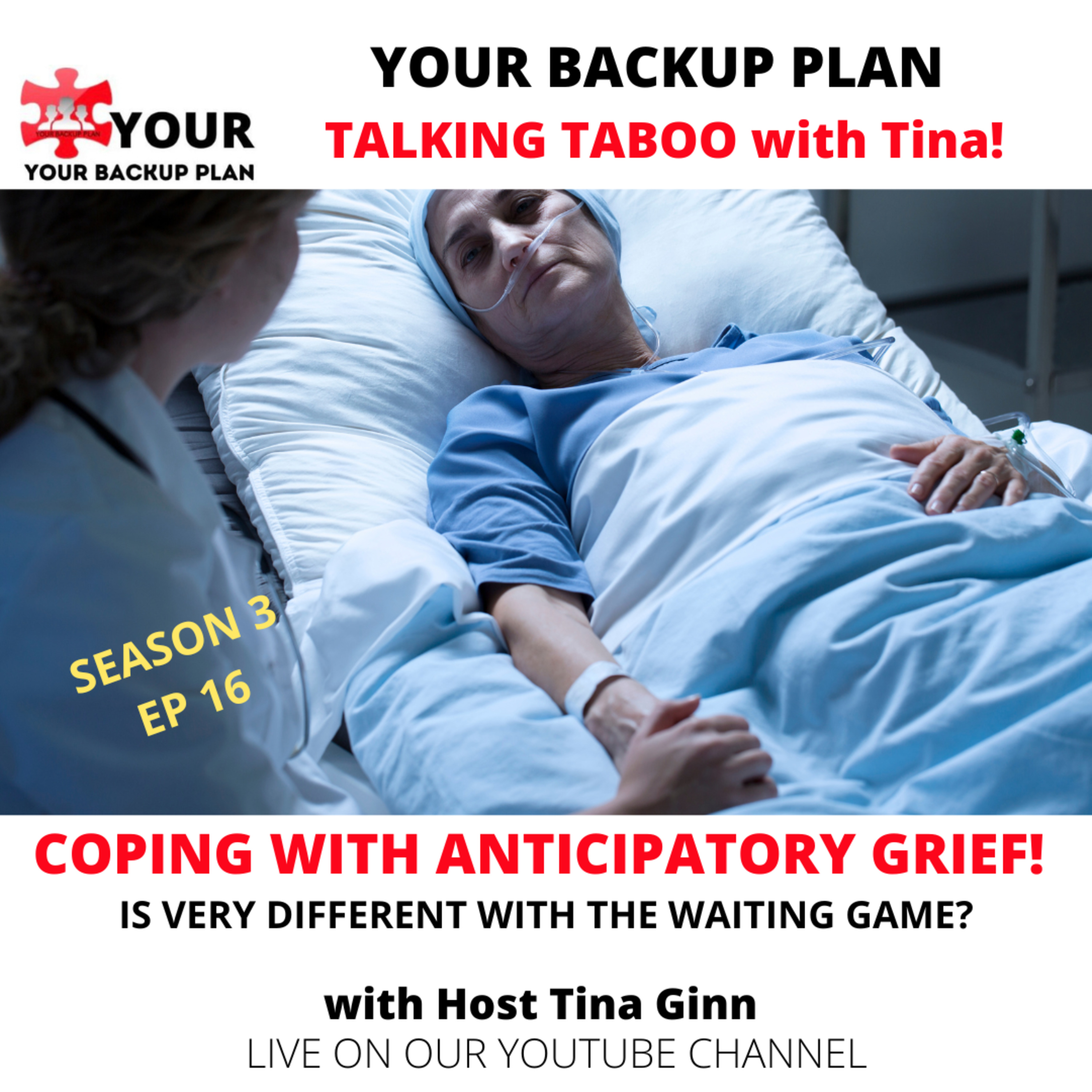 COPING WITH ANTICIPATORY GRIEF IS VERY DIFFERENT WITH THE WAITING GAME episode artwork