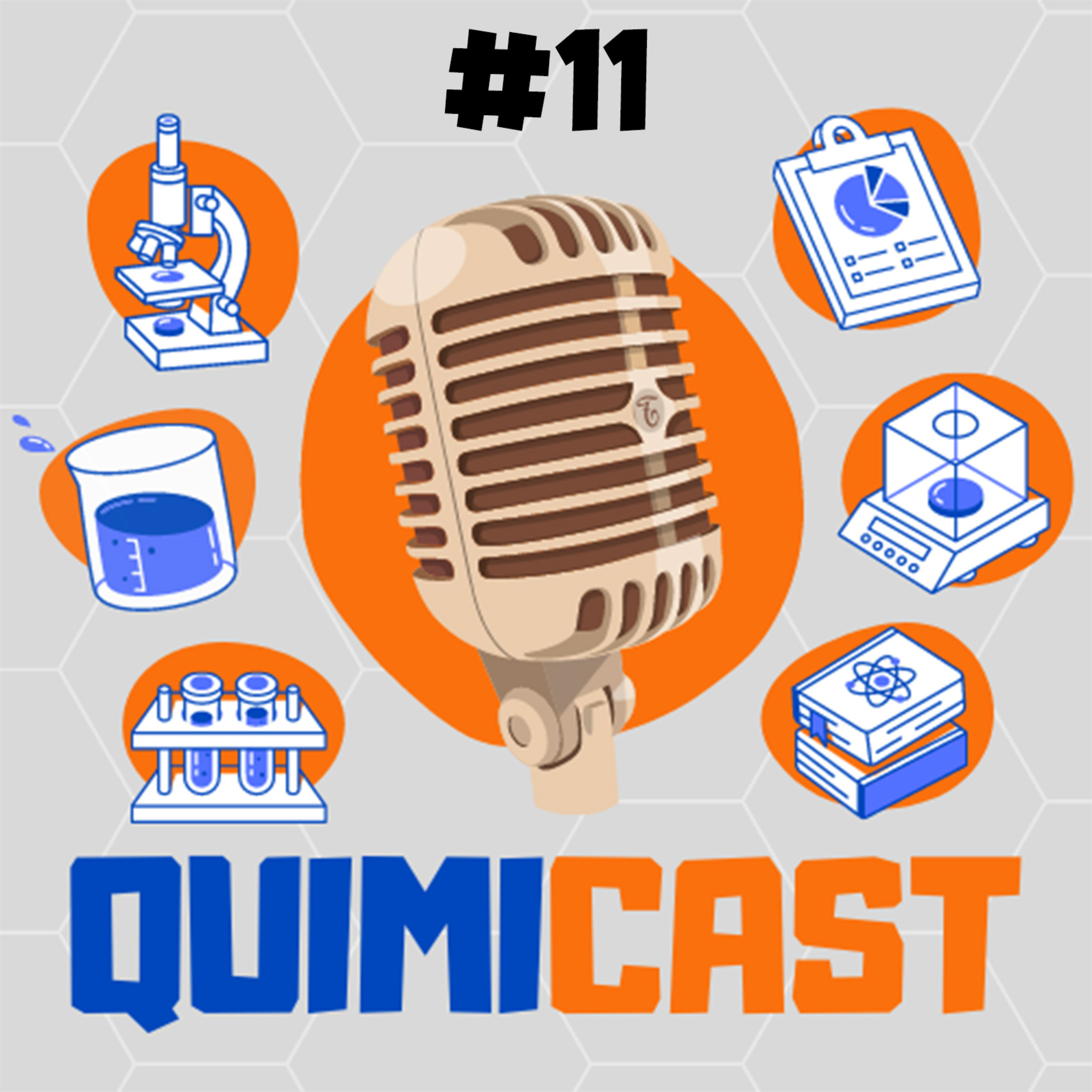 QuimiCast 11 - Nuvem de rutênio, ciclocarbono e rios voadores episode artwork