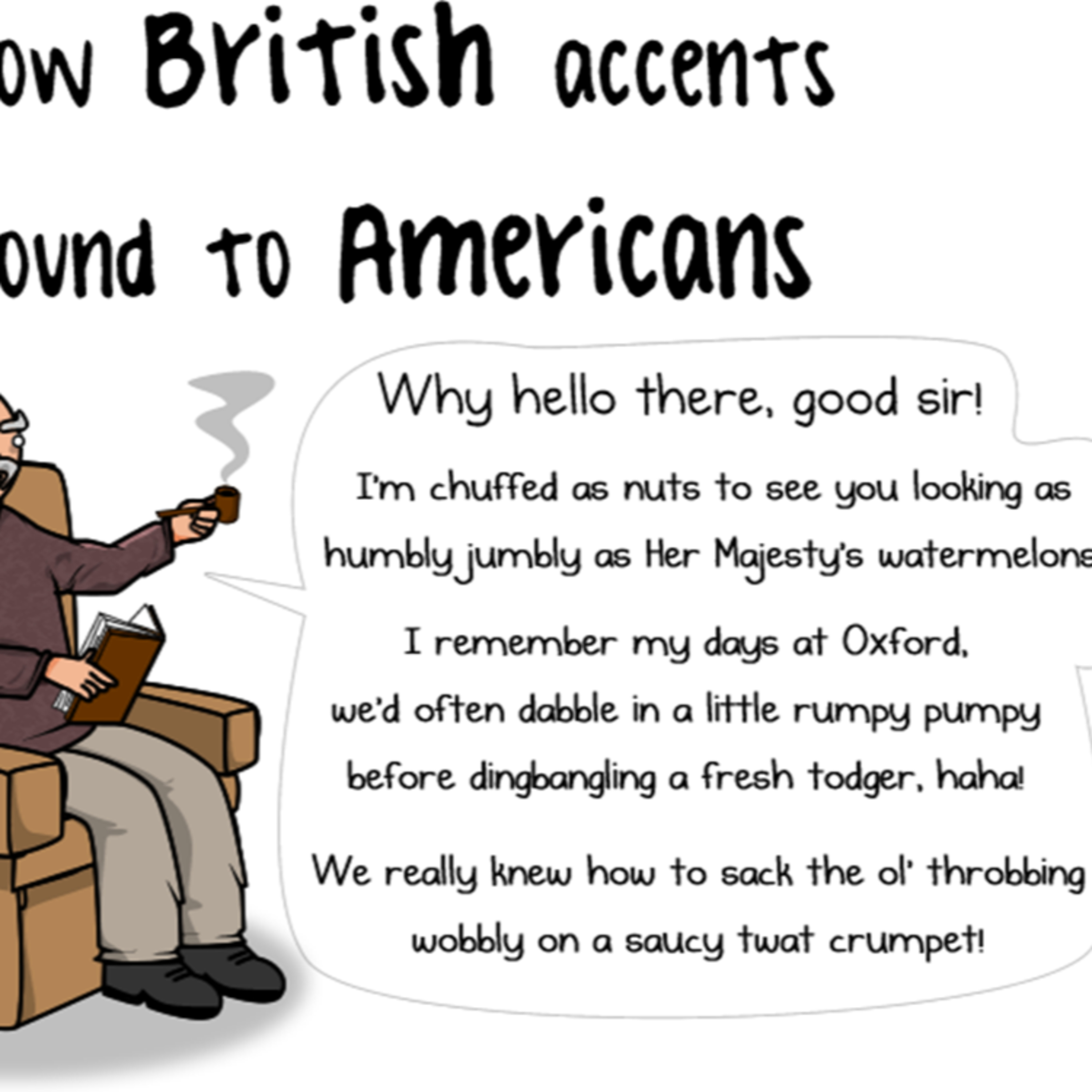 Drank and "strong" British-esque accents episode artwork
