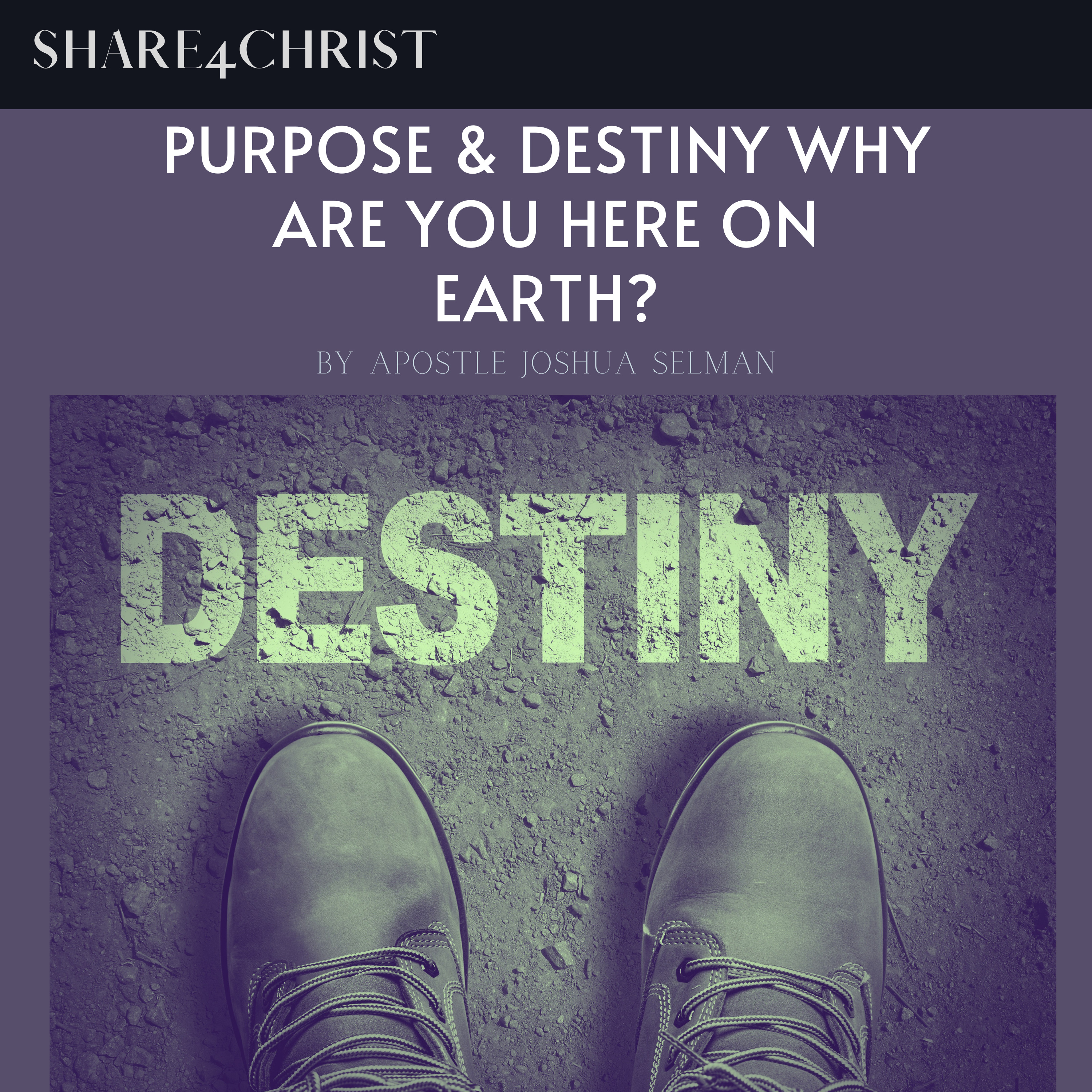 Purpose & Destiny – Why Are You Here on Earth? Apostle Joshua Selman episode artwork