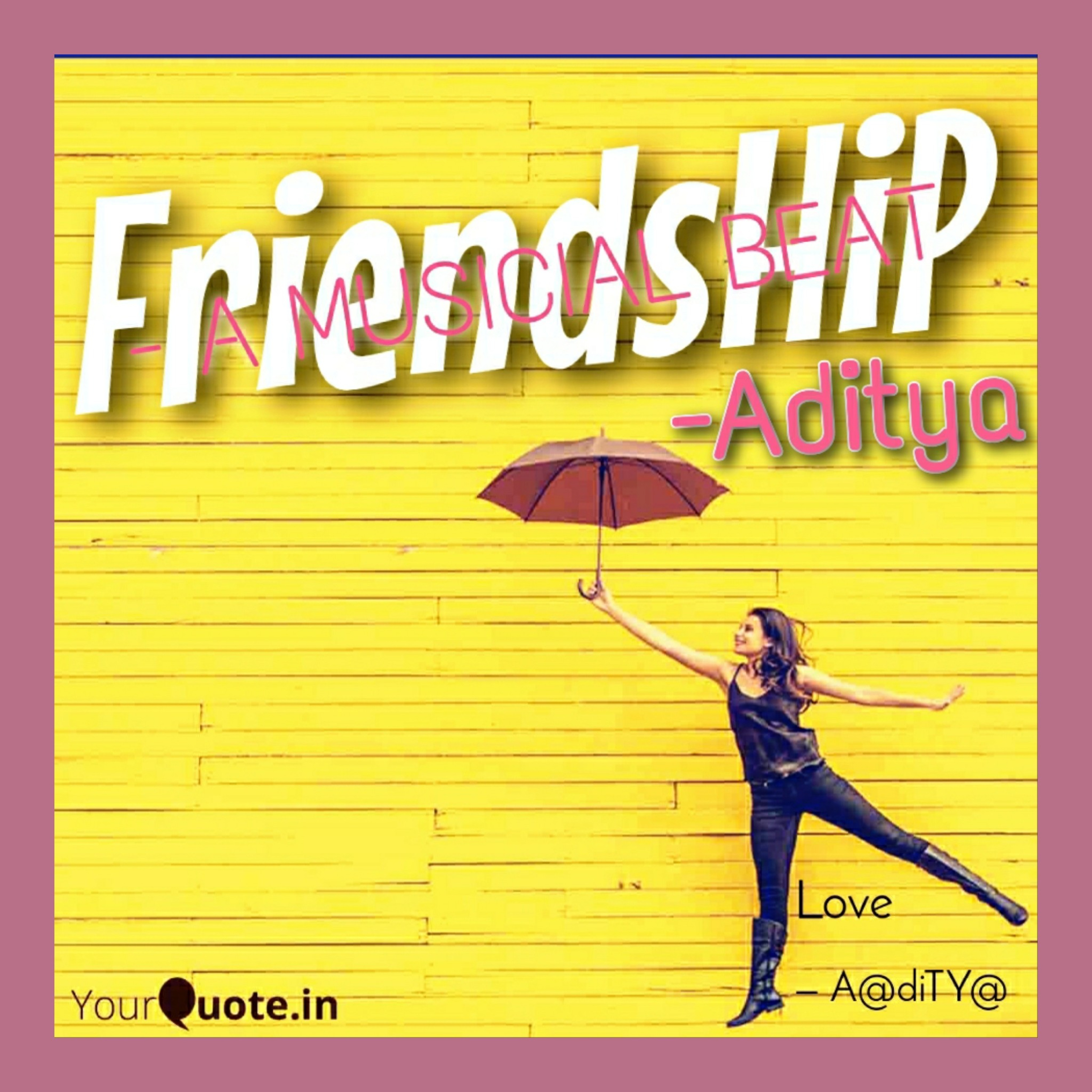 Friendship - A beat of musicial