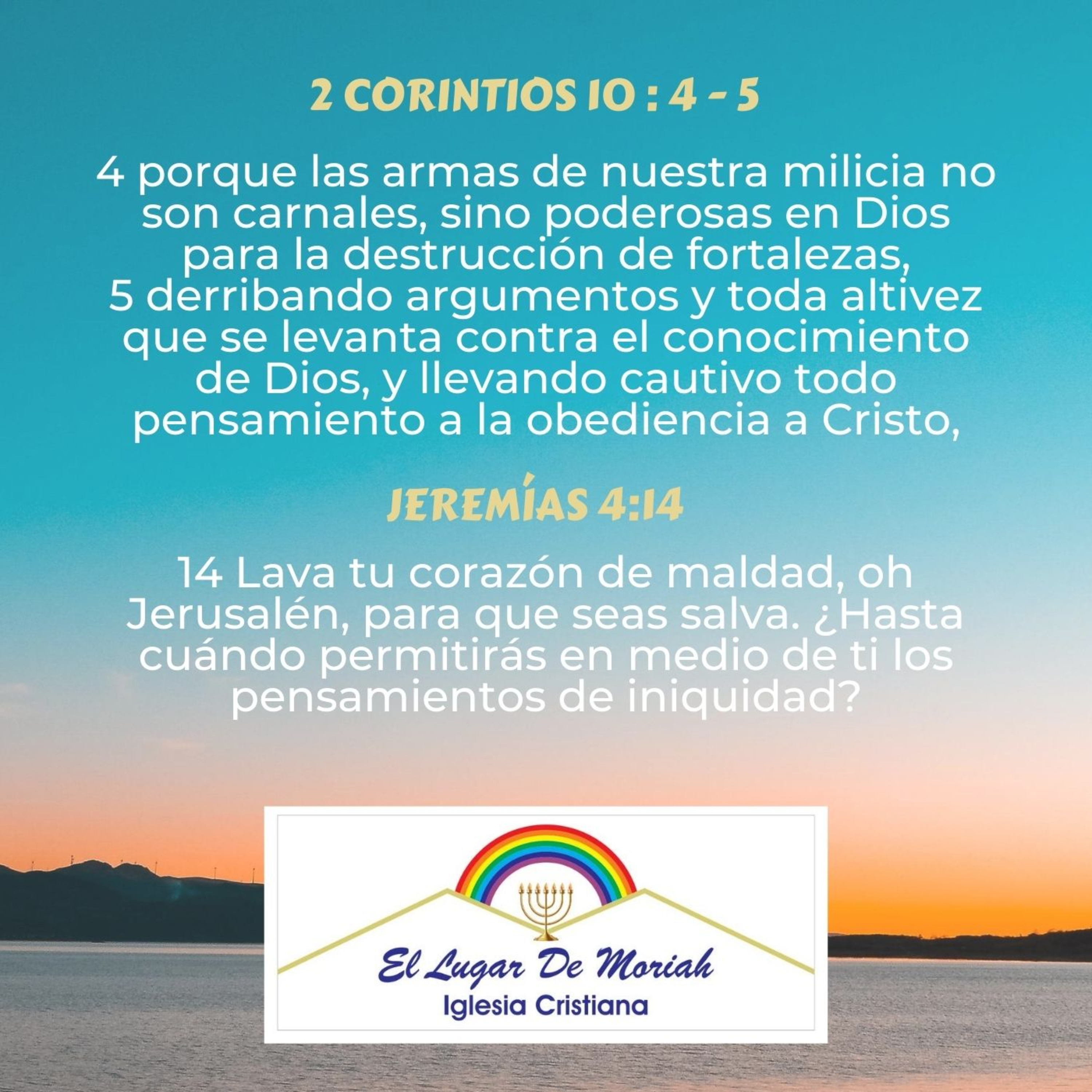 EL LUGAR DE MORIAH