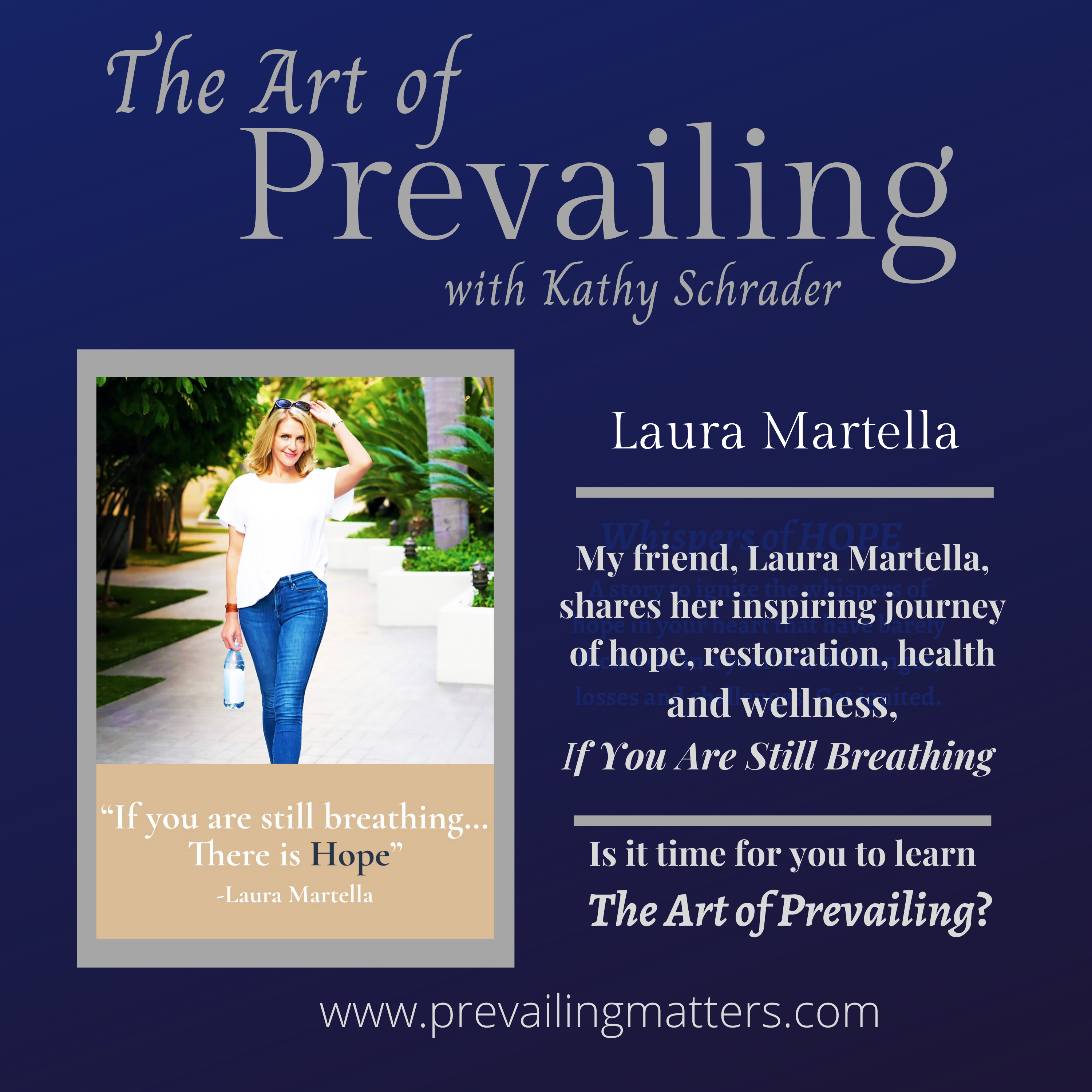 The Art of Prevailing with Kathy Schrader