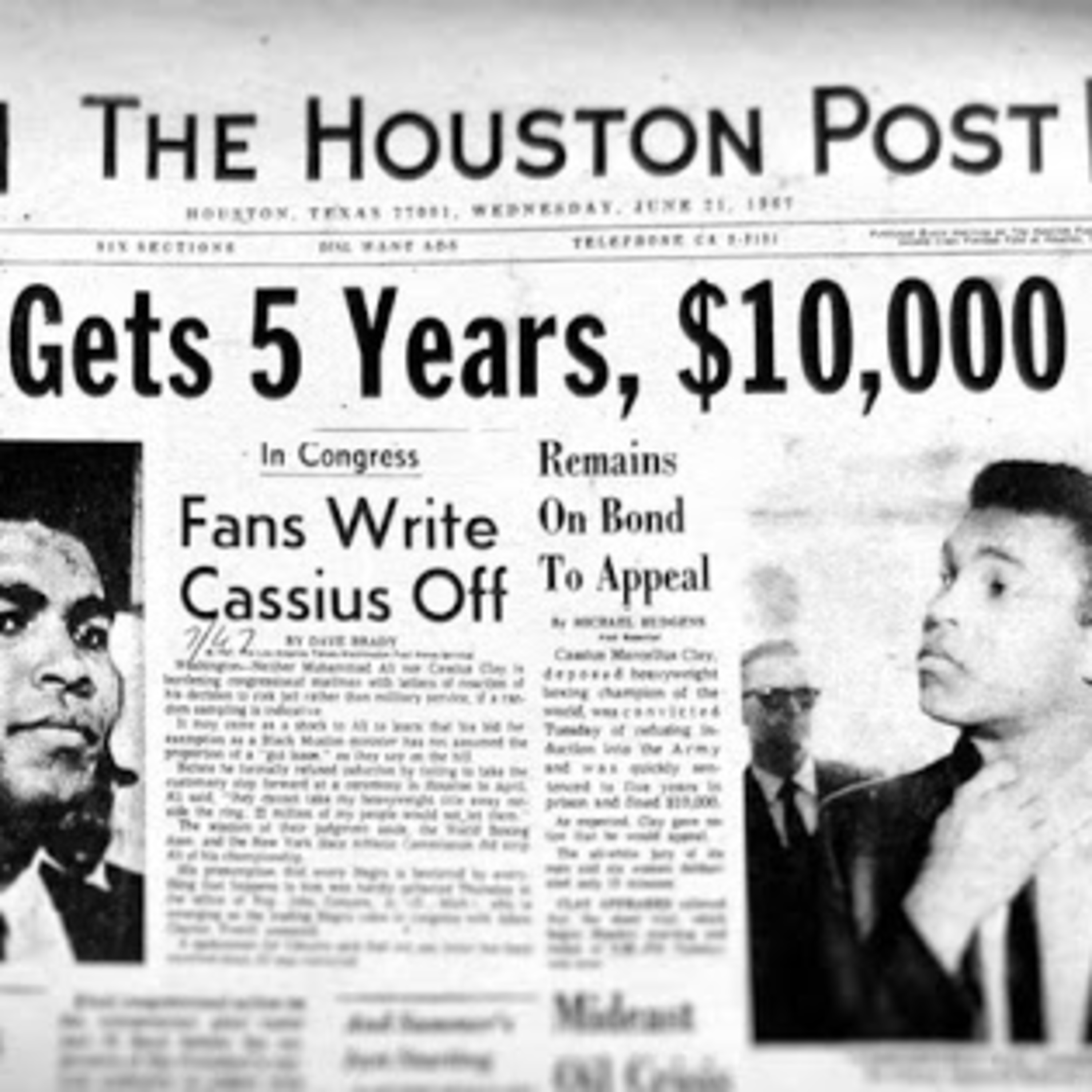 Old Time Boxing Show: Was Muhammad Ali a Draft Dodger?