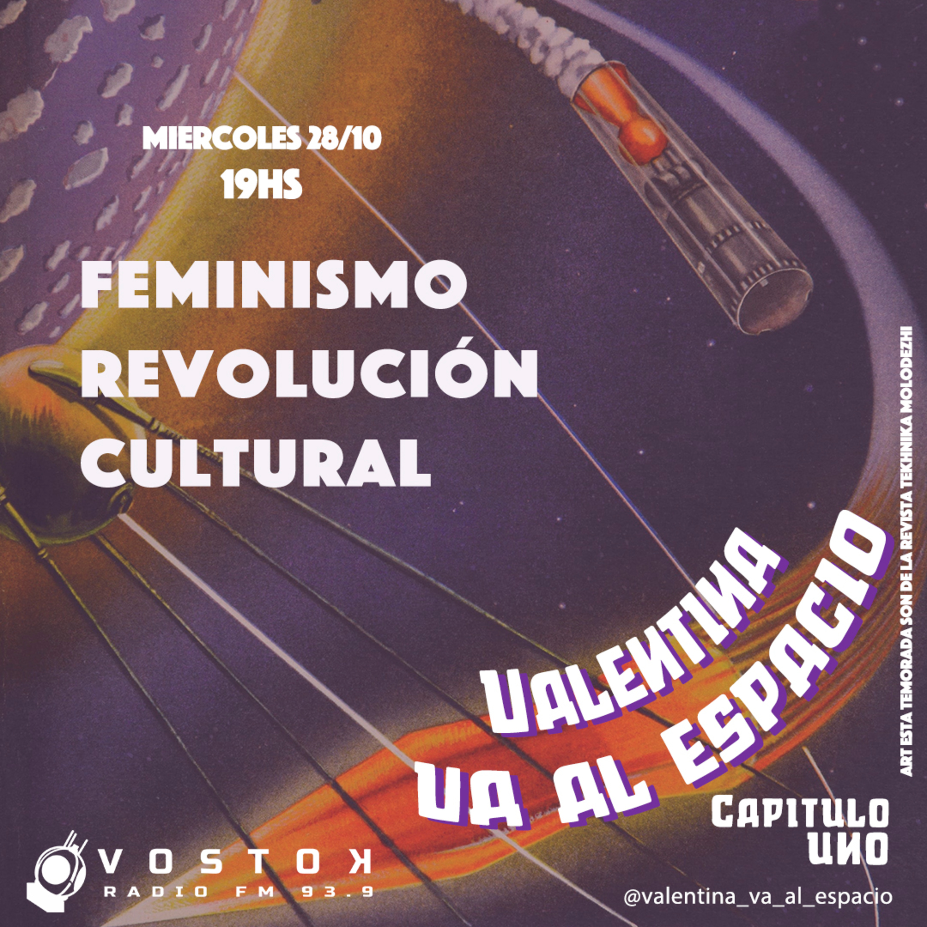 Valentina va al espacio