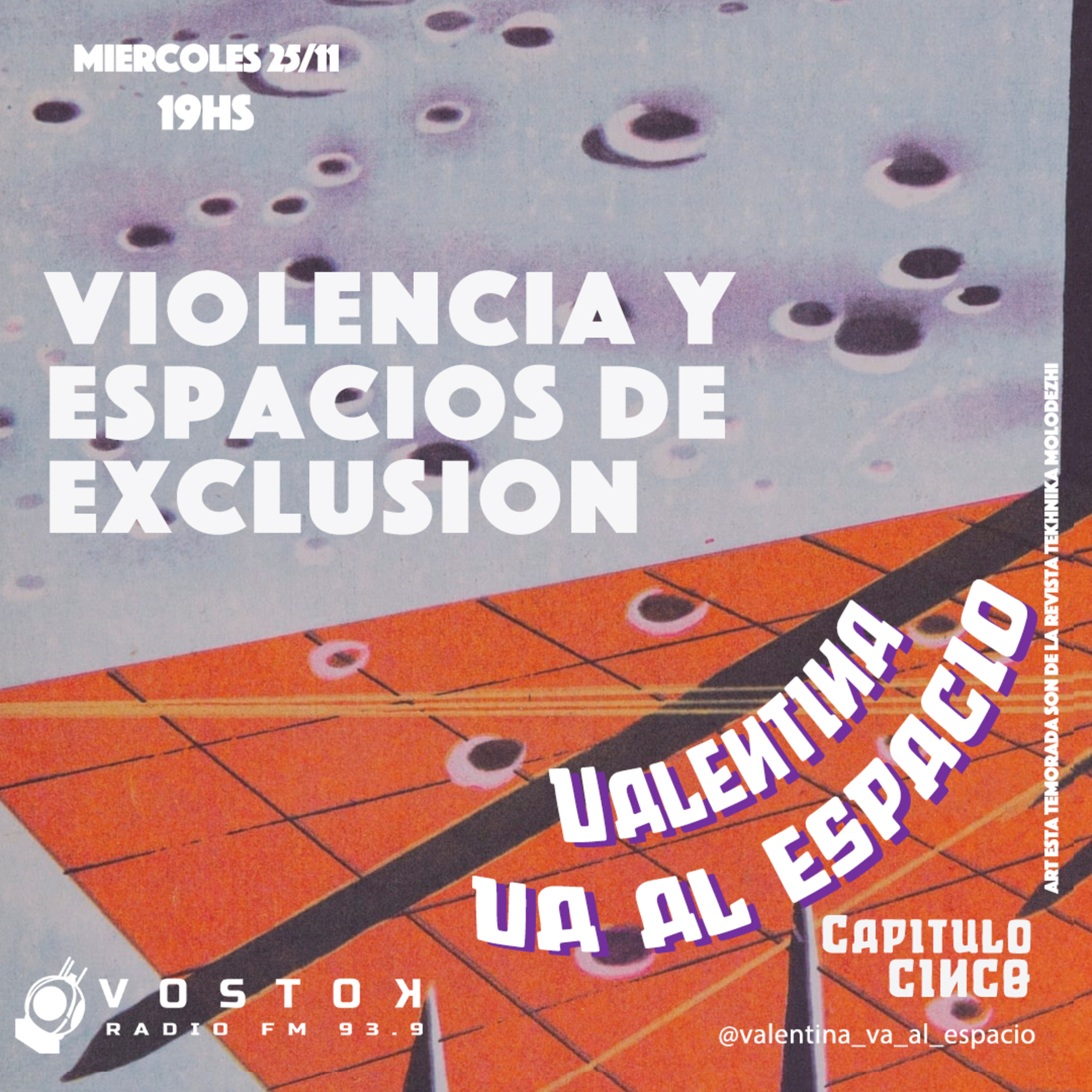Valentina va al espacio