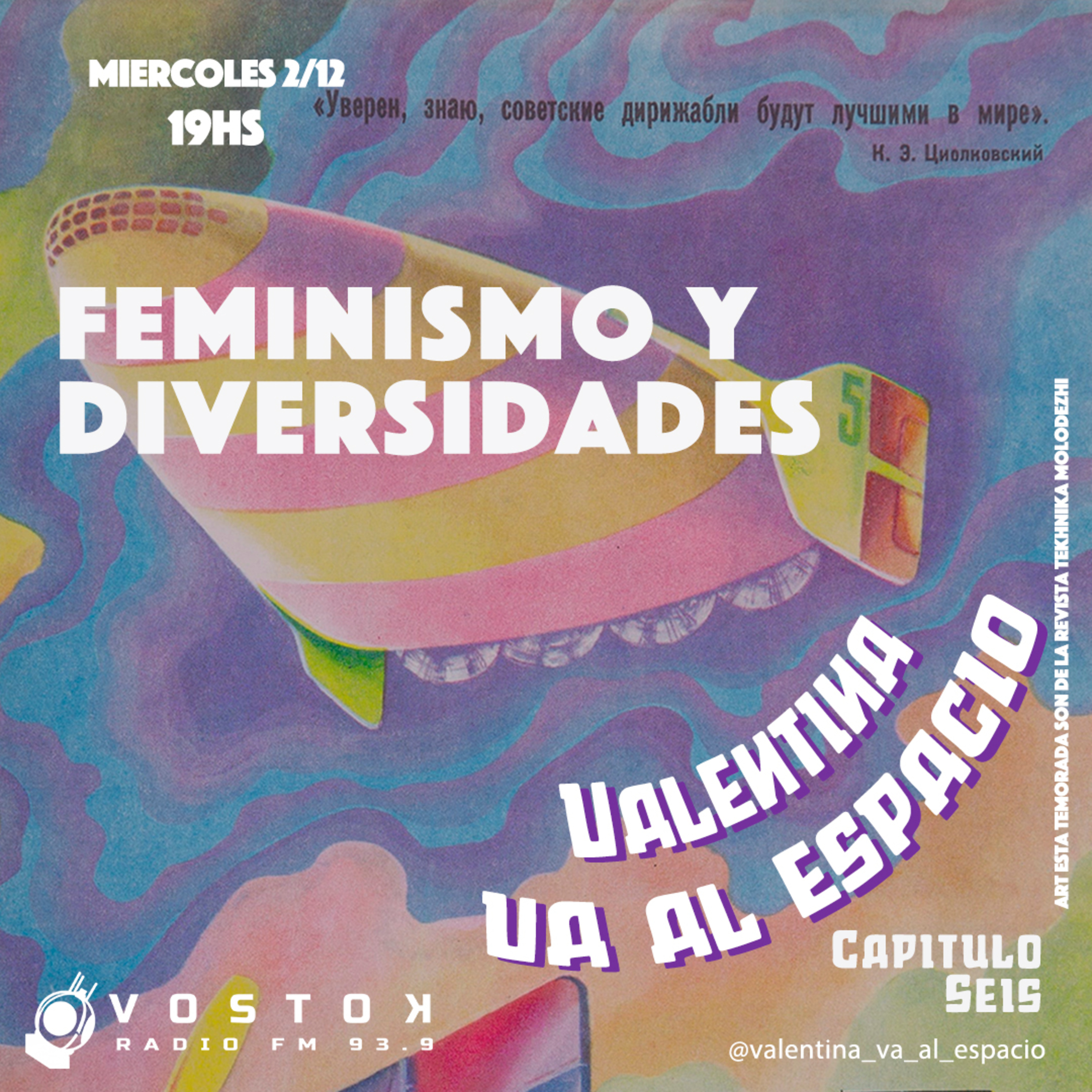 Valentina va al espacio