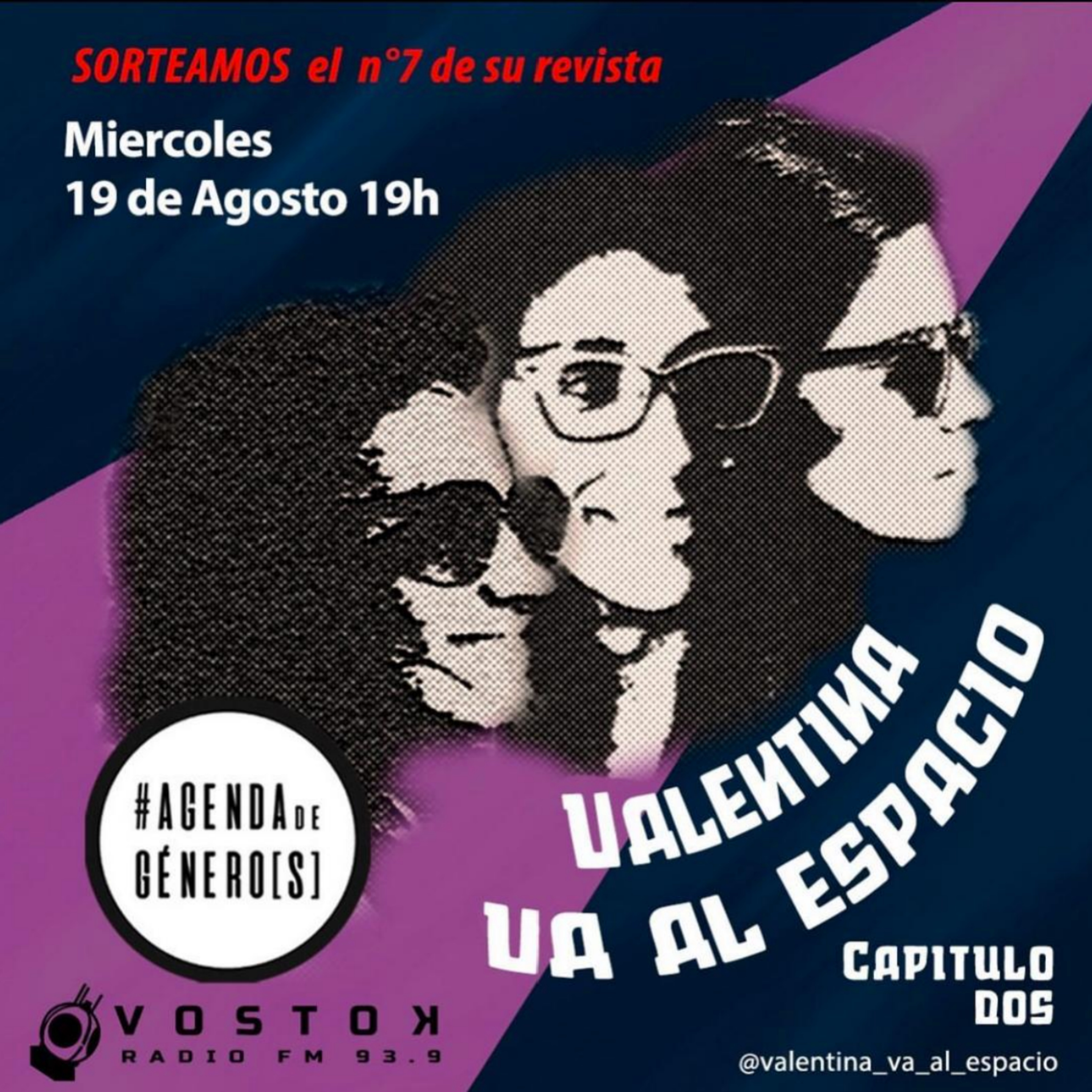 Valentina va al espacio