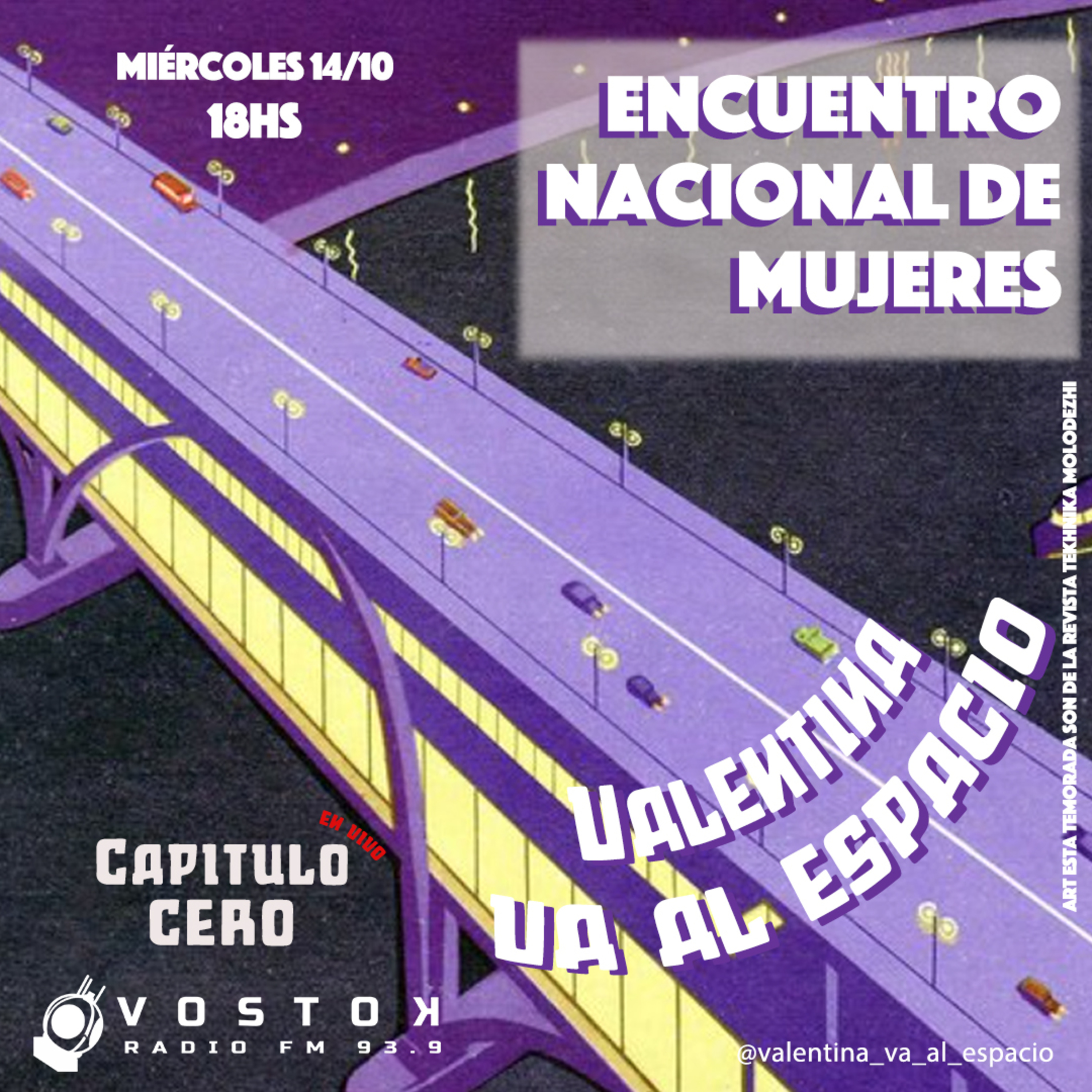 Valentina va al espacio