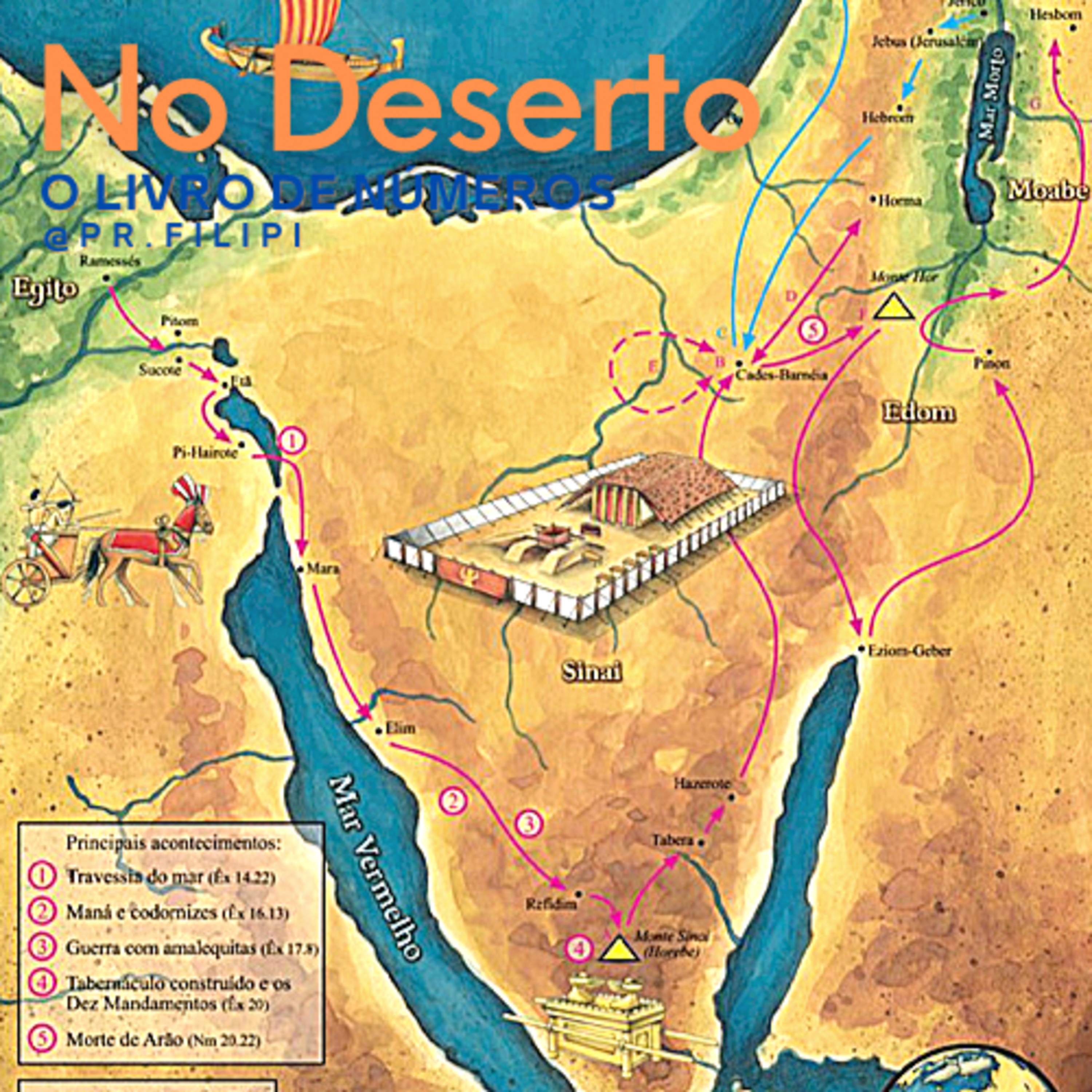 No Deserto: Lembranças e Resoluções (Números 33) #rpsp episode artwork
