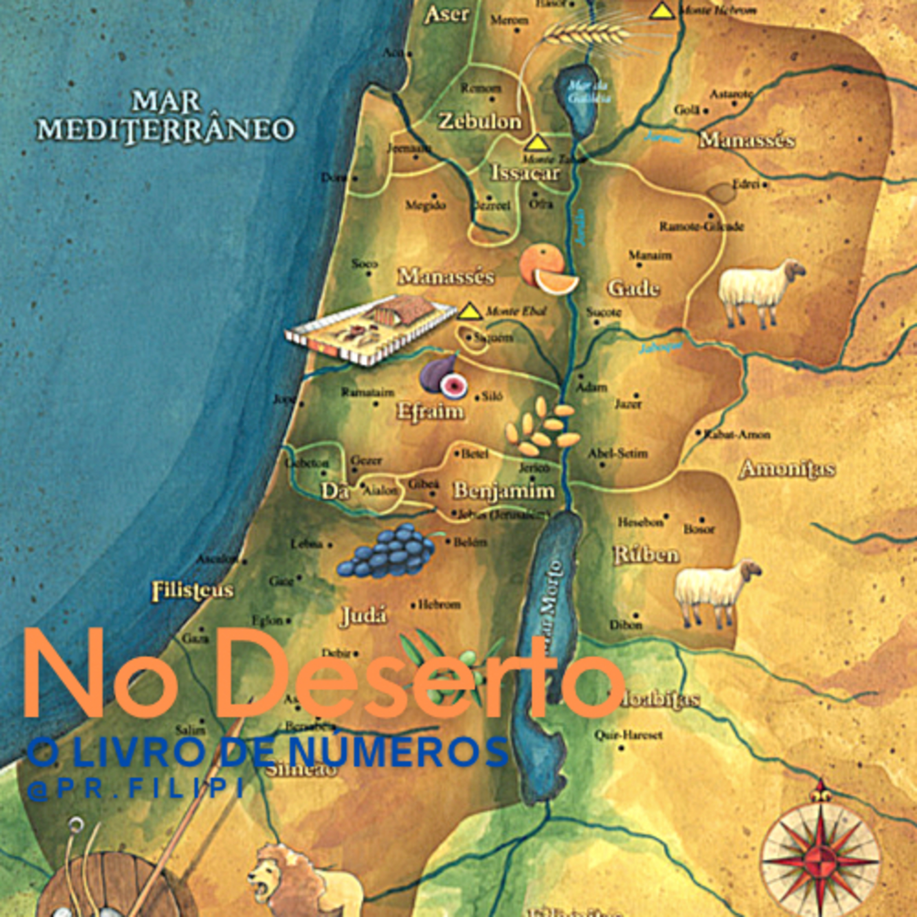 No Deserto: Provisões Geográficas (Números 34) #rpsp episode artwork