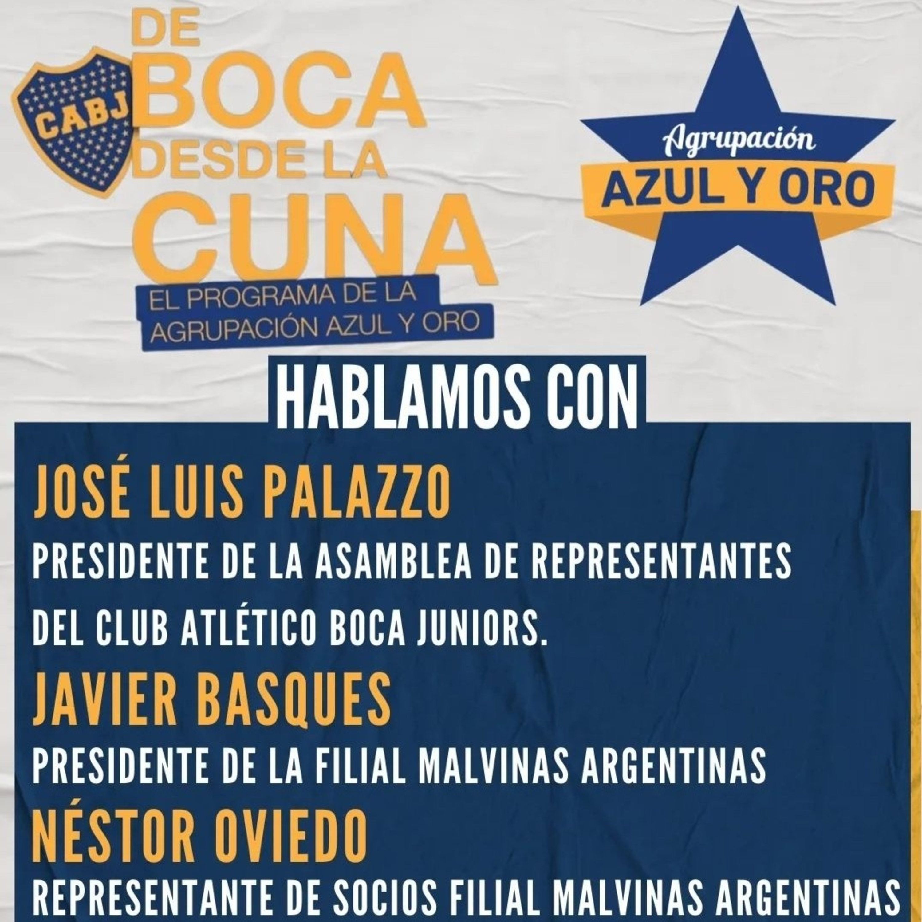 Agrupación Azul Y Oro