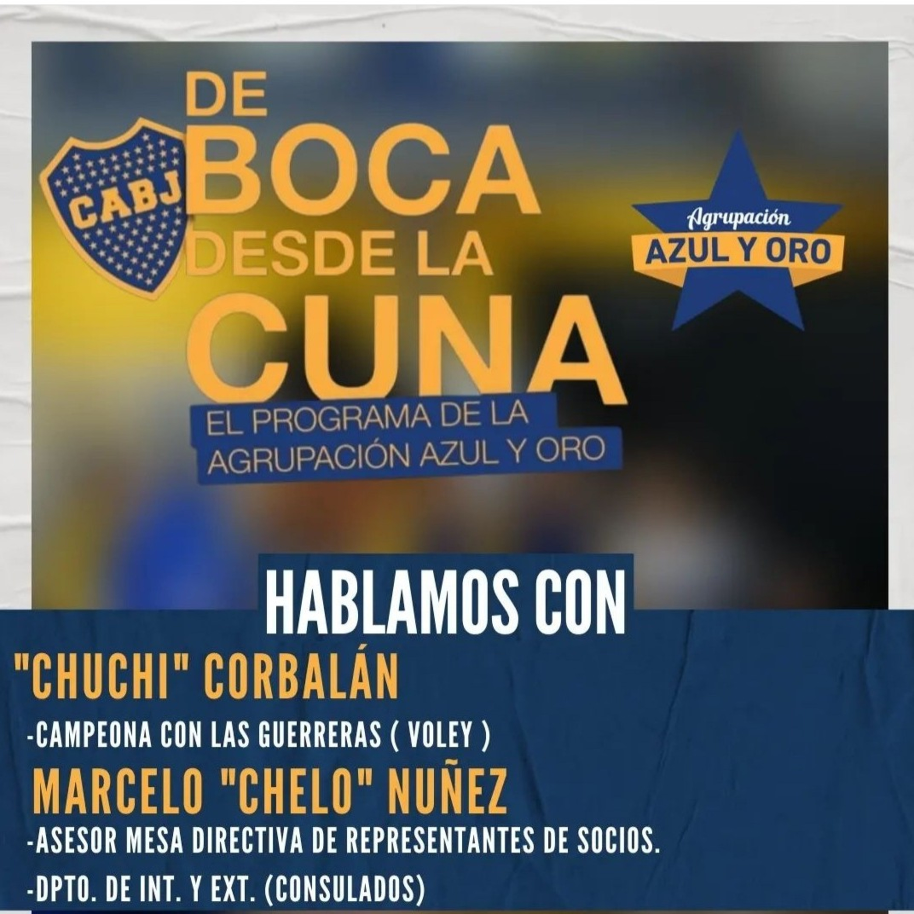 Agrupación Azul Y Oro