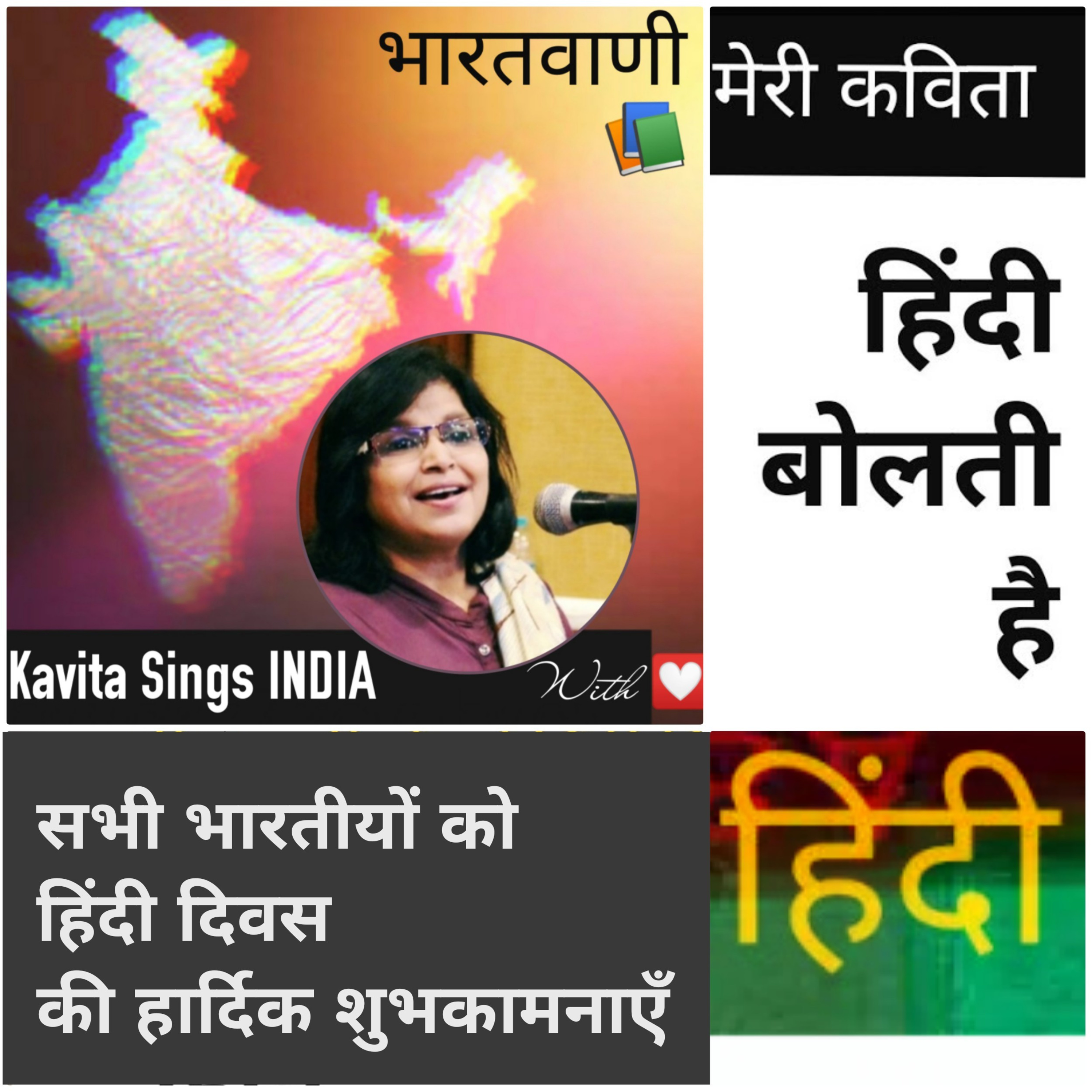 हिंदी बोलती है : हिंदी दिवस विशेष : मेरी हिंदी कविता  episode artwork