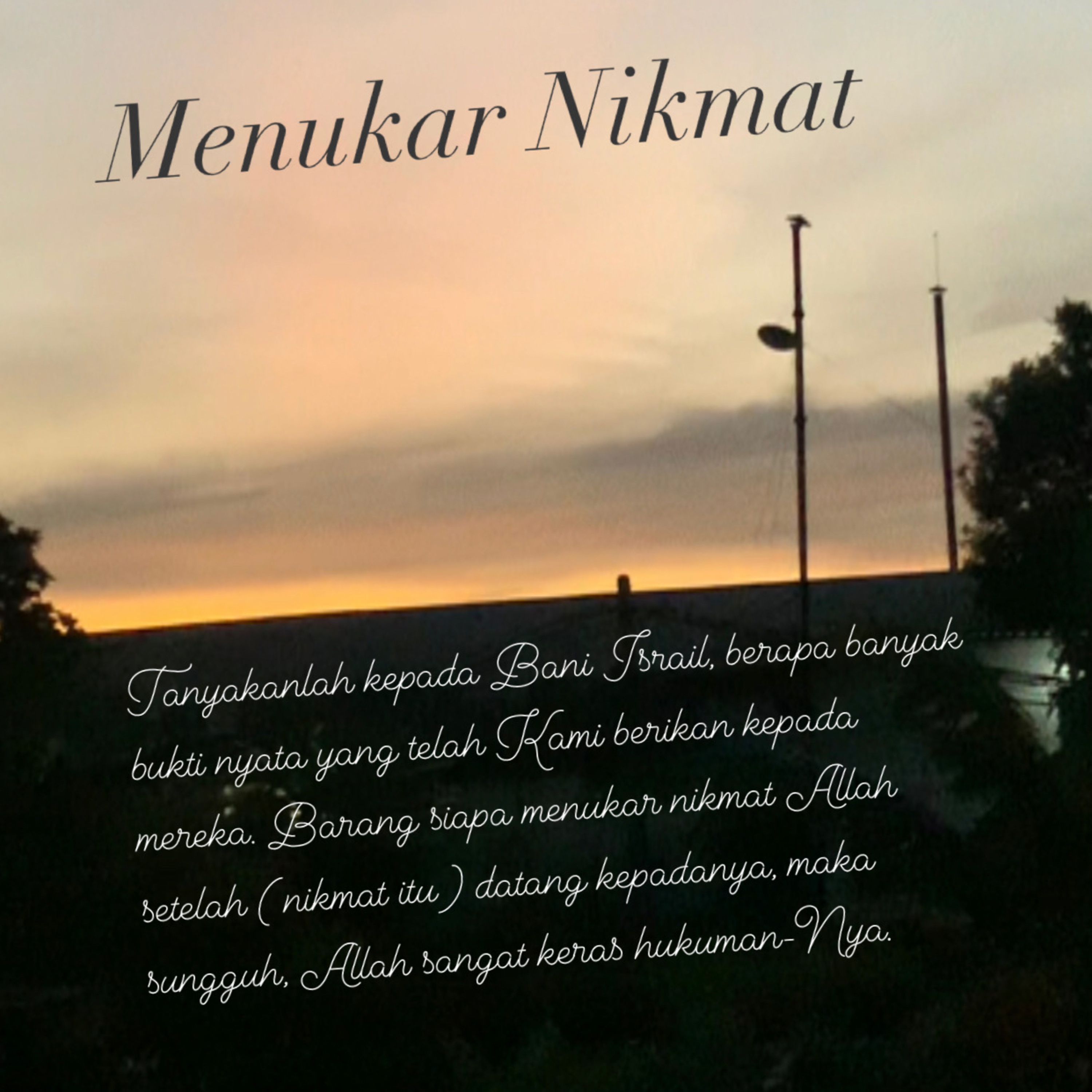 Menukar kenikmatan episode artwork
