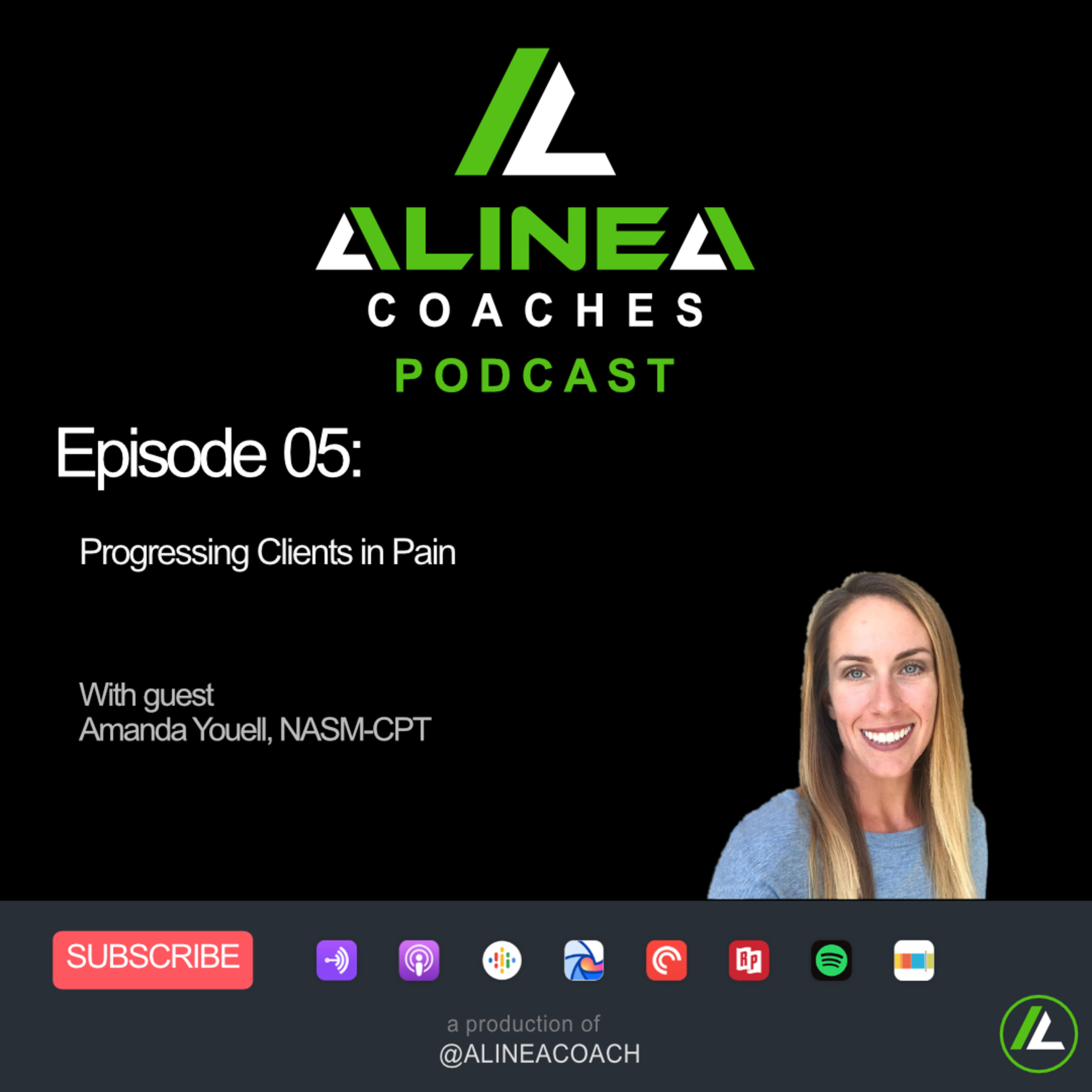 Progressing Clients in Pain with Amanda Youell, NASM-CPT episode artwork