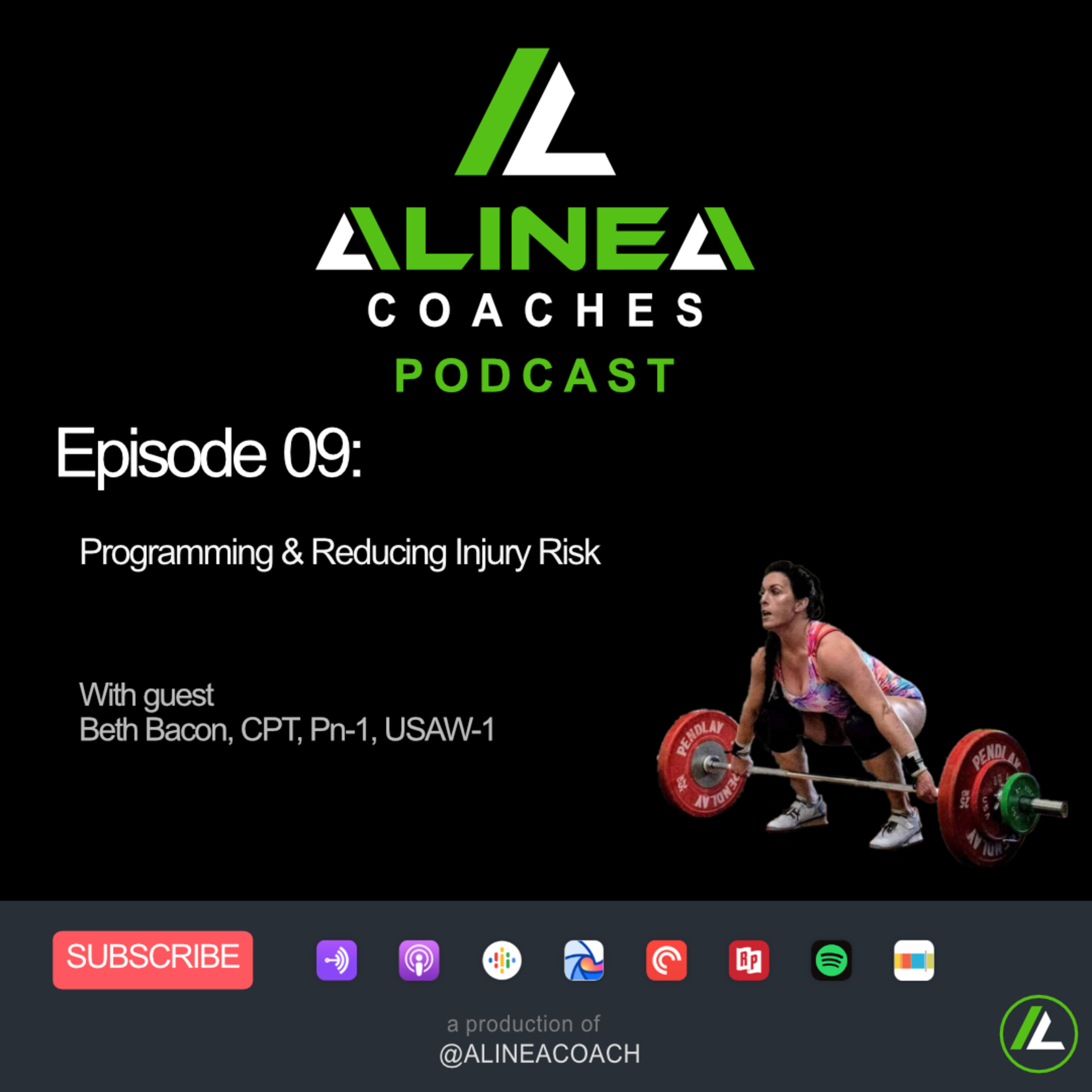 Programming & Reducing Injury Risk with Beth Bacon, CPT, Pn-1, USAW-1 episode artwork