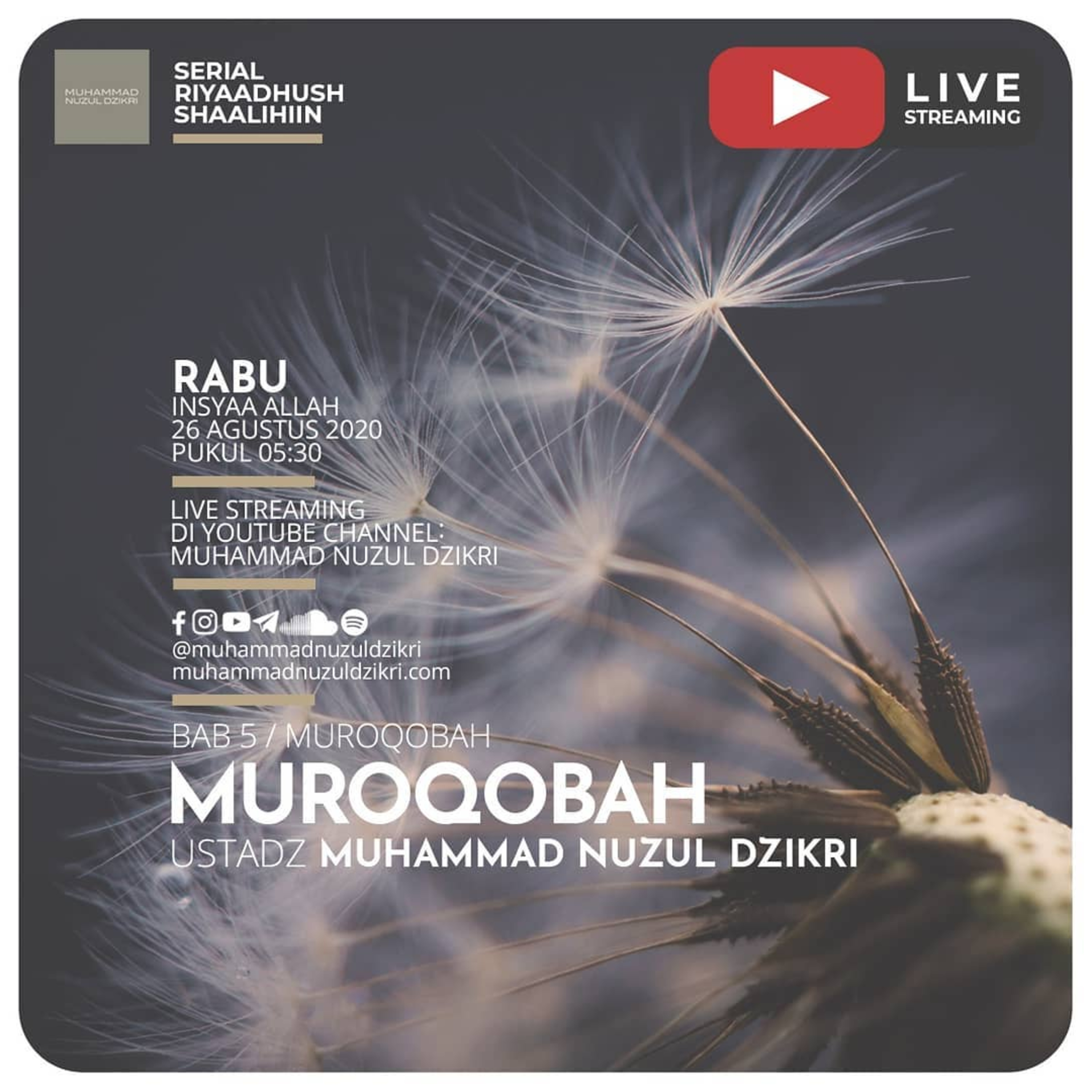 Riyaadhushshaalihiin 131. "MUROQOBAH"