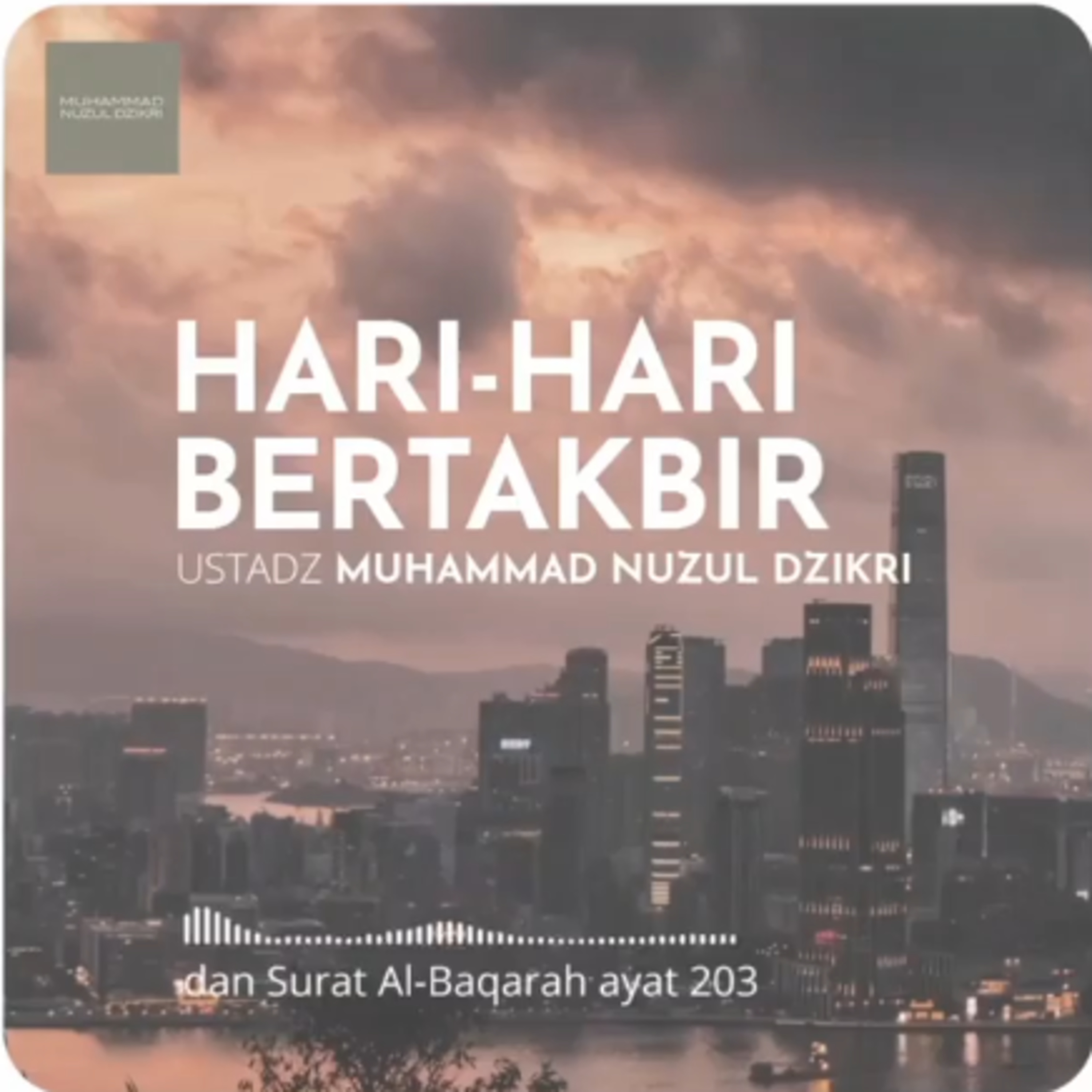 HARI-HARI BERTAKBIR (3 menitan)