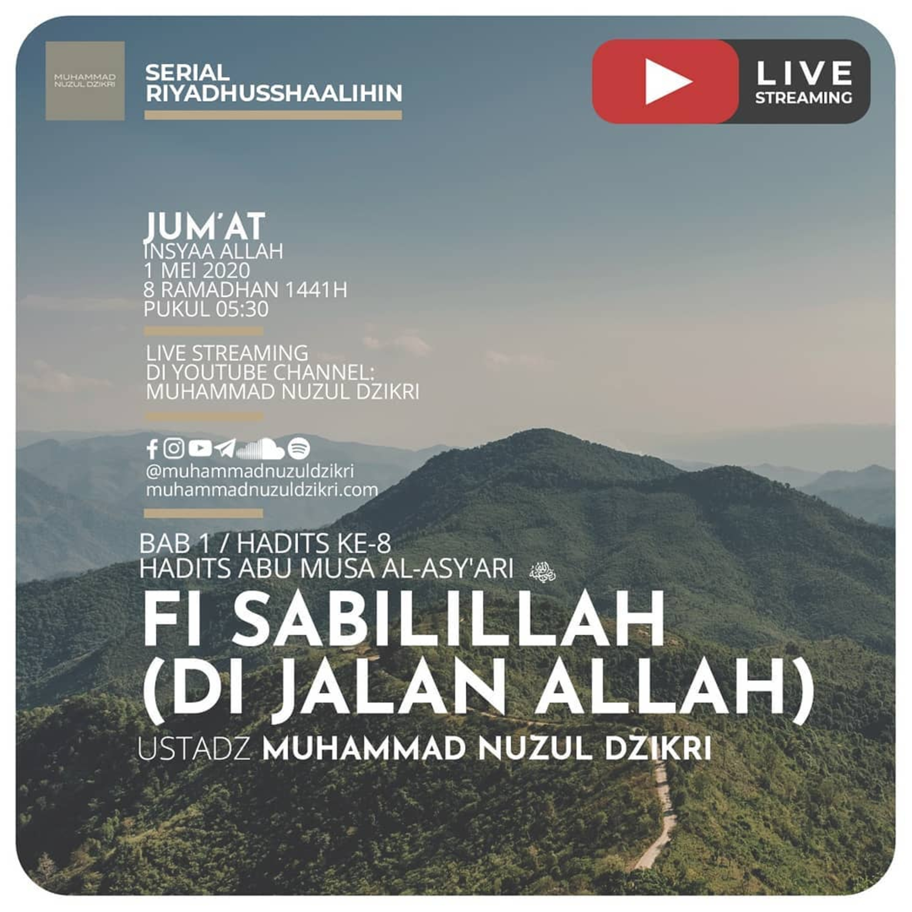 Riyadusshaalihin - 22. "FII SABIILILLAH (DI JALAN ALLAH)"