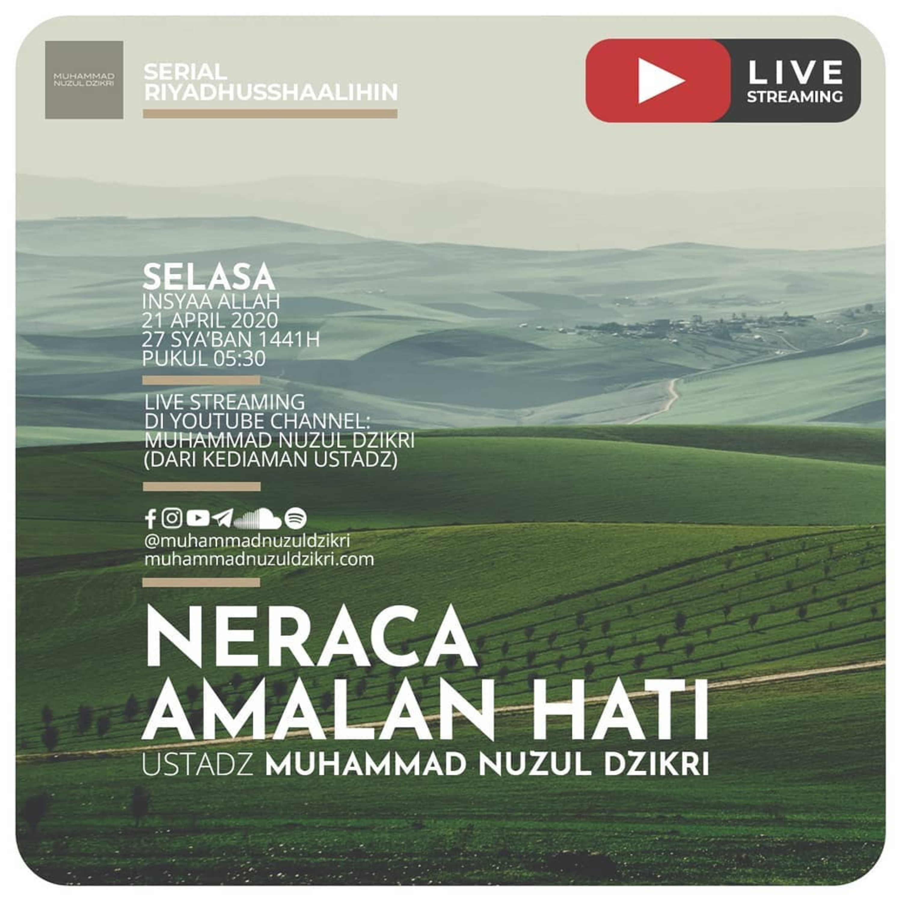 Riyadusshaalihin - 12. "NERACA AMALAN HATI"