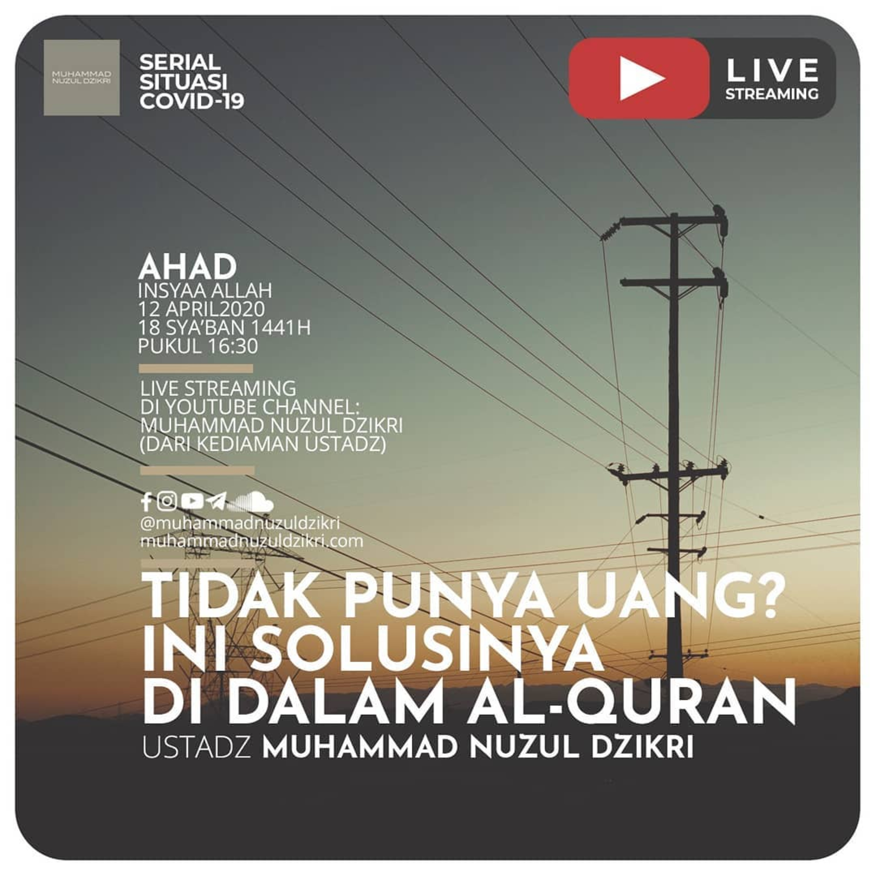 TIDAK PUNYA UANG? - INI SOLUSINYA DI DALAM AL QUR’AN - Hikmah Petang
