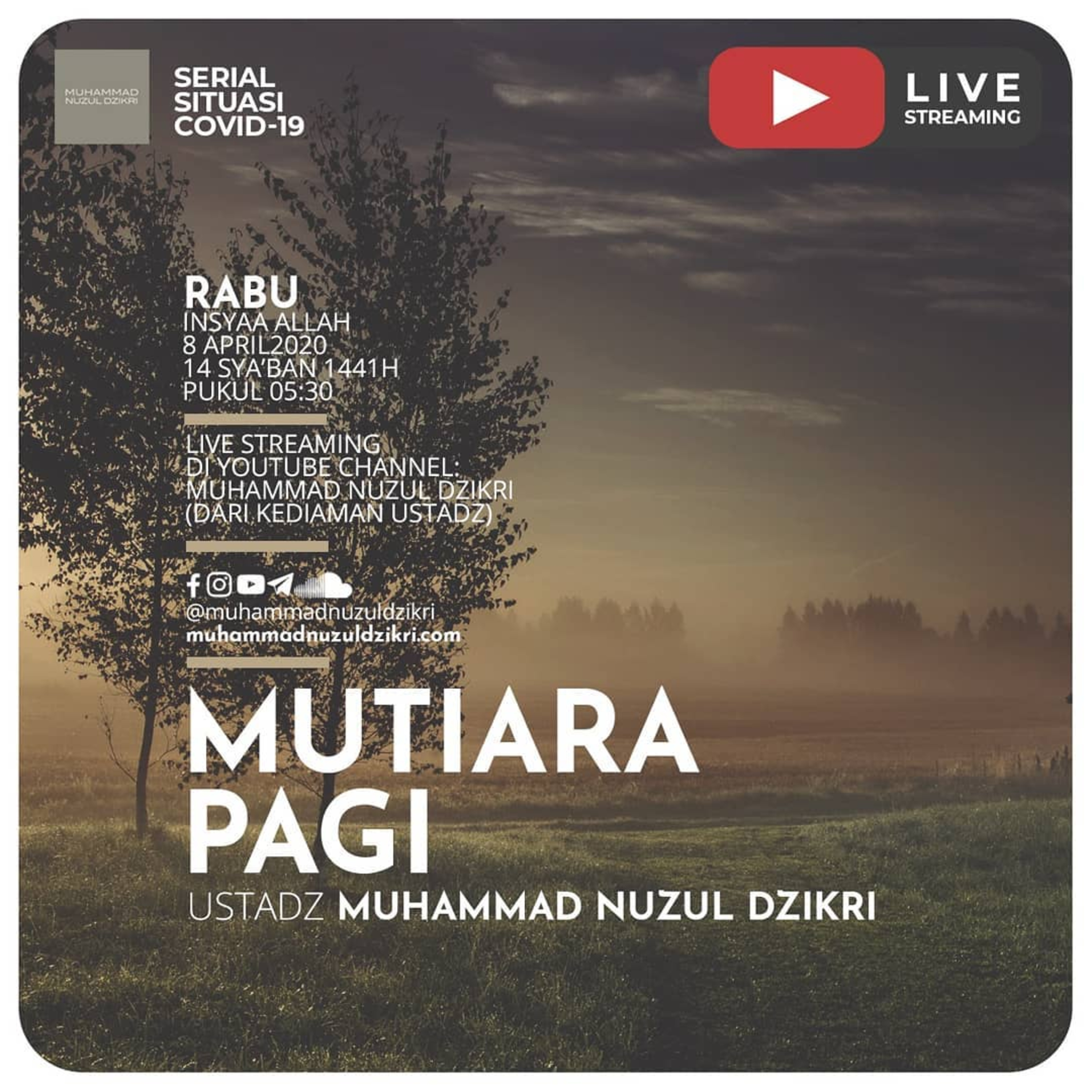 "MUTIARA PAGI" | Serial Situasi COVID-19