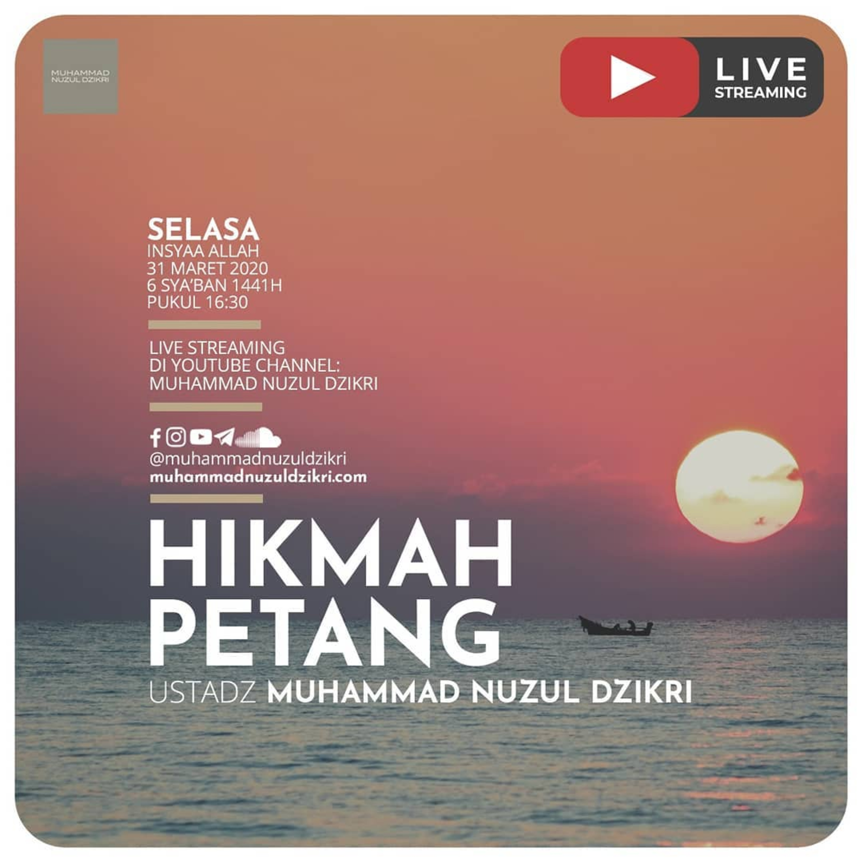 BERUBAHNYA KONDISI DENGAN COVID-19 | Hikmah Petang