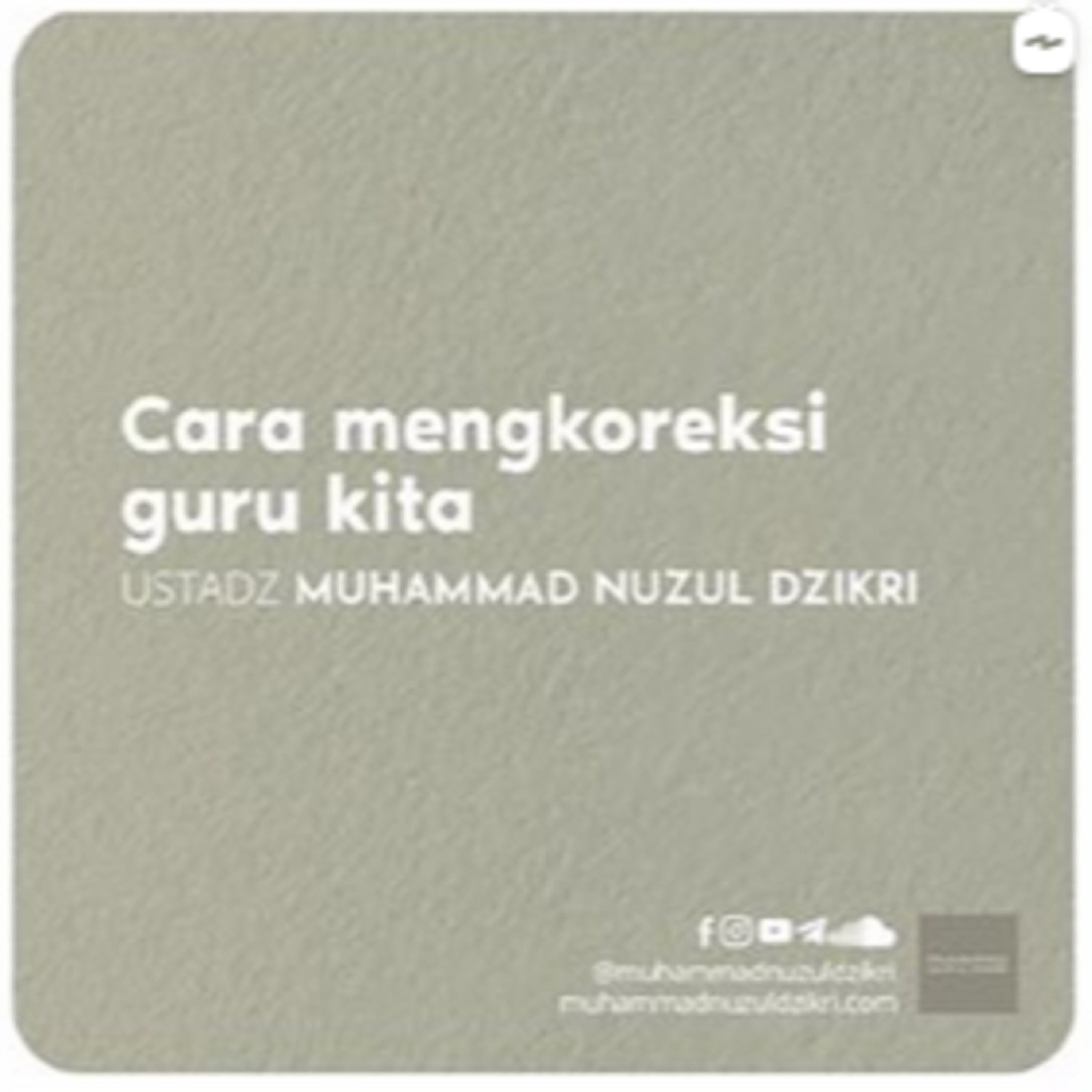 CARA MENGKOREKSI GURU KITA (2 menitan)