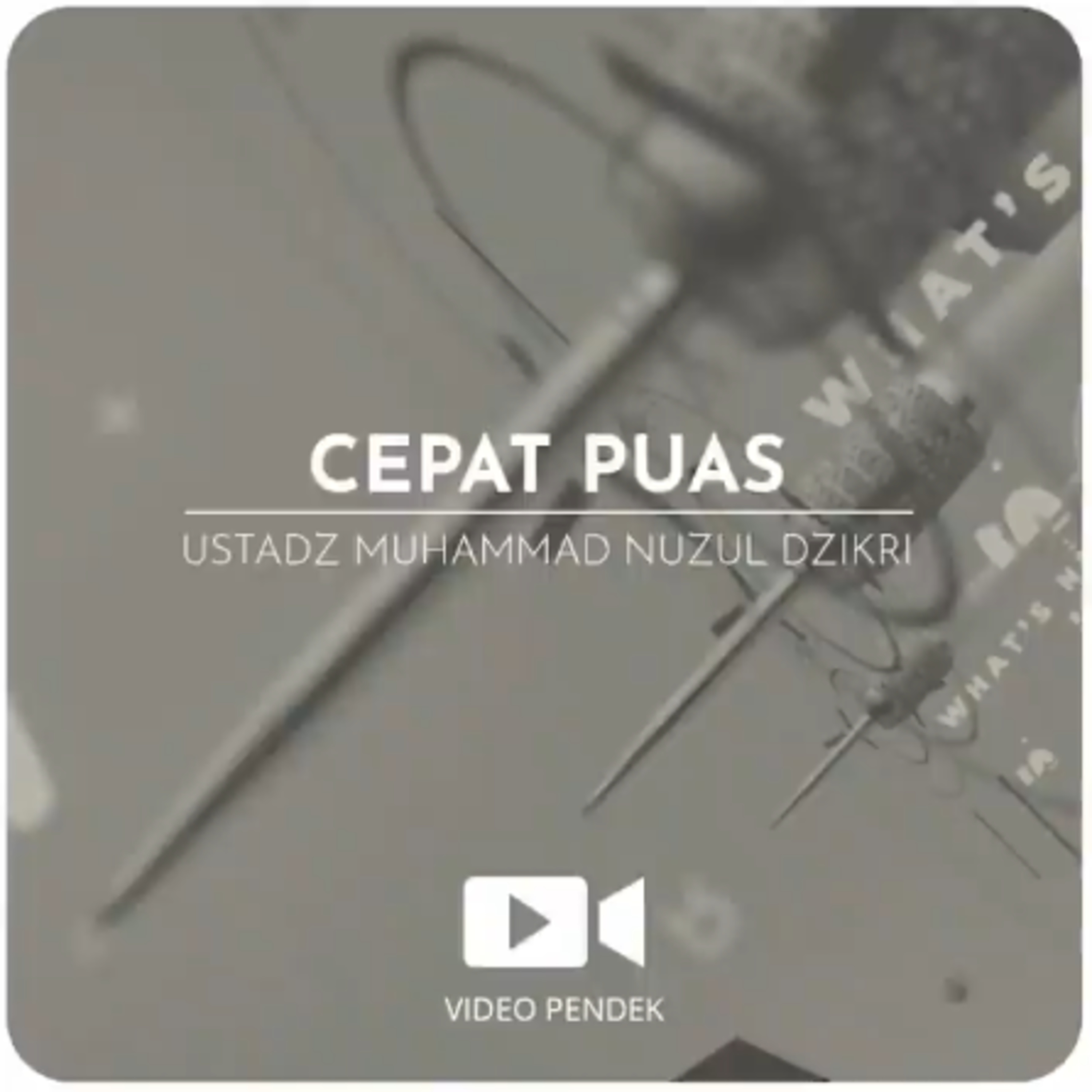 CEPAT PUAS (1 menit) 