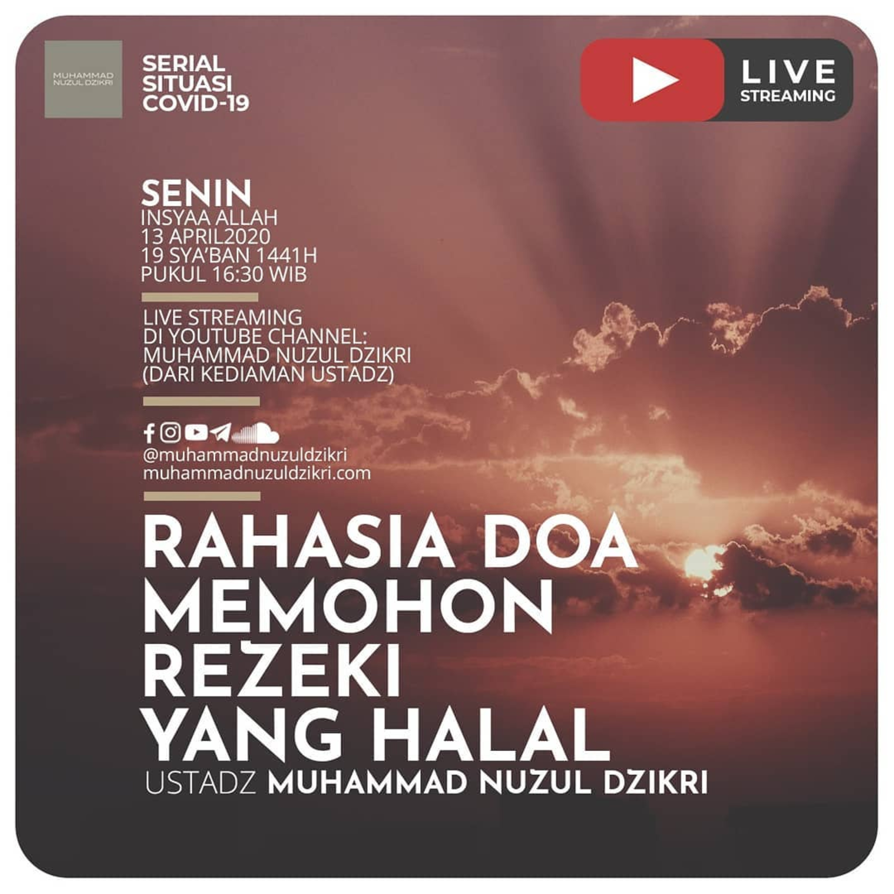 RAHASIA DOA MEMOHON REZEKI YANG HALAL DAN TERBAYARNYA UTANGL | Hikmah Petang
